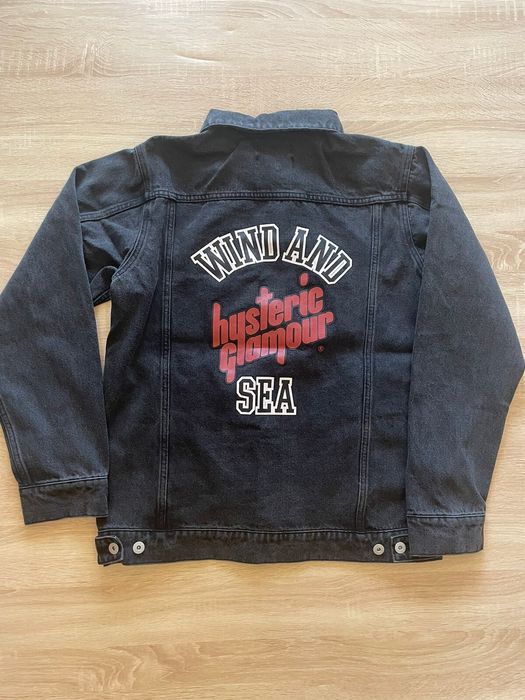 Hysteric Glamour Hysterical glamour wind and sea denim jacket L