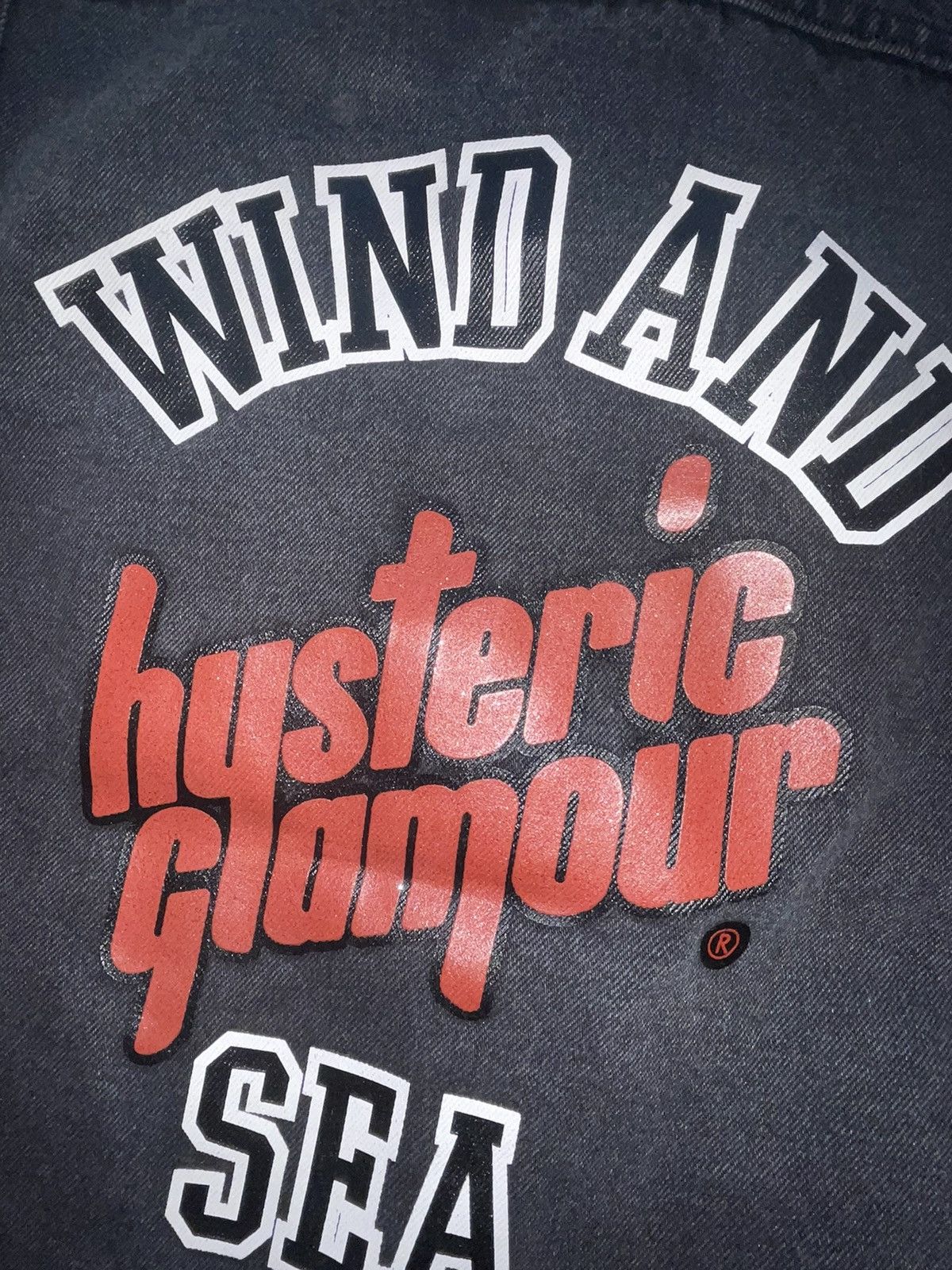Hysteric Glamour Hysterical glamour wind and sea denim jacket L Size US L / EU 52-54 / 3 - 5 Thumbnail