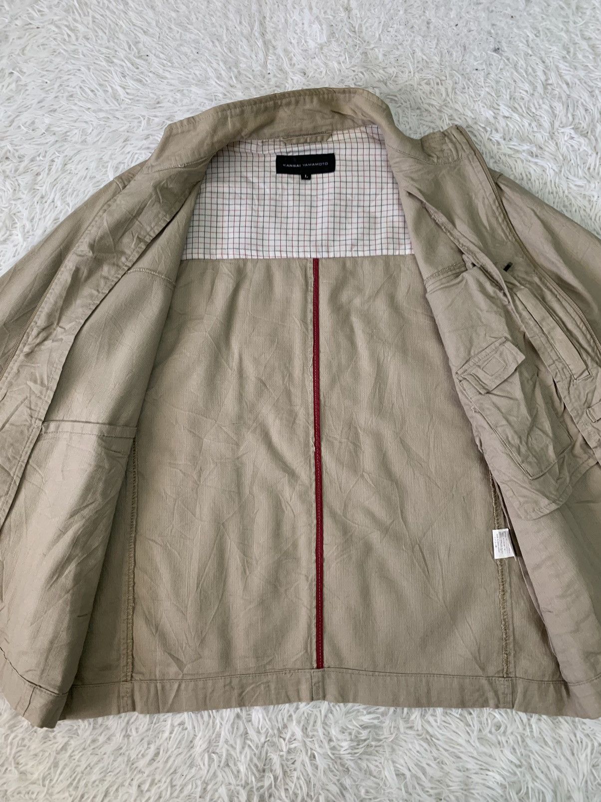 Japanese Brand Kansai Yamamoto Zipped Jacket Size US L / EU 52-54 / 3 - 13 Thumbnail