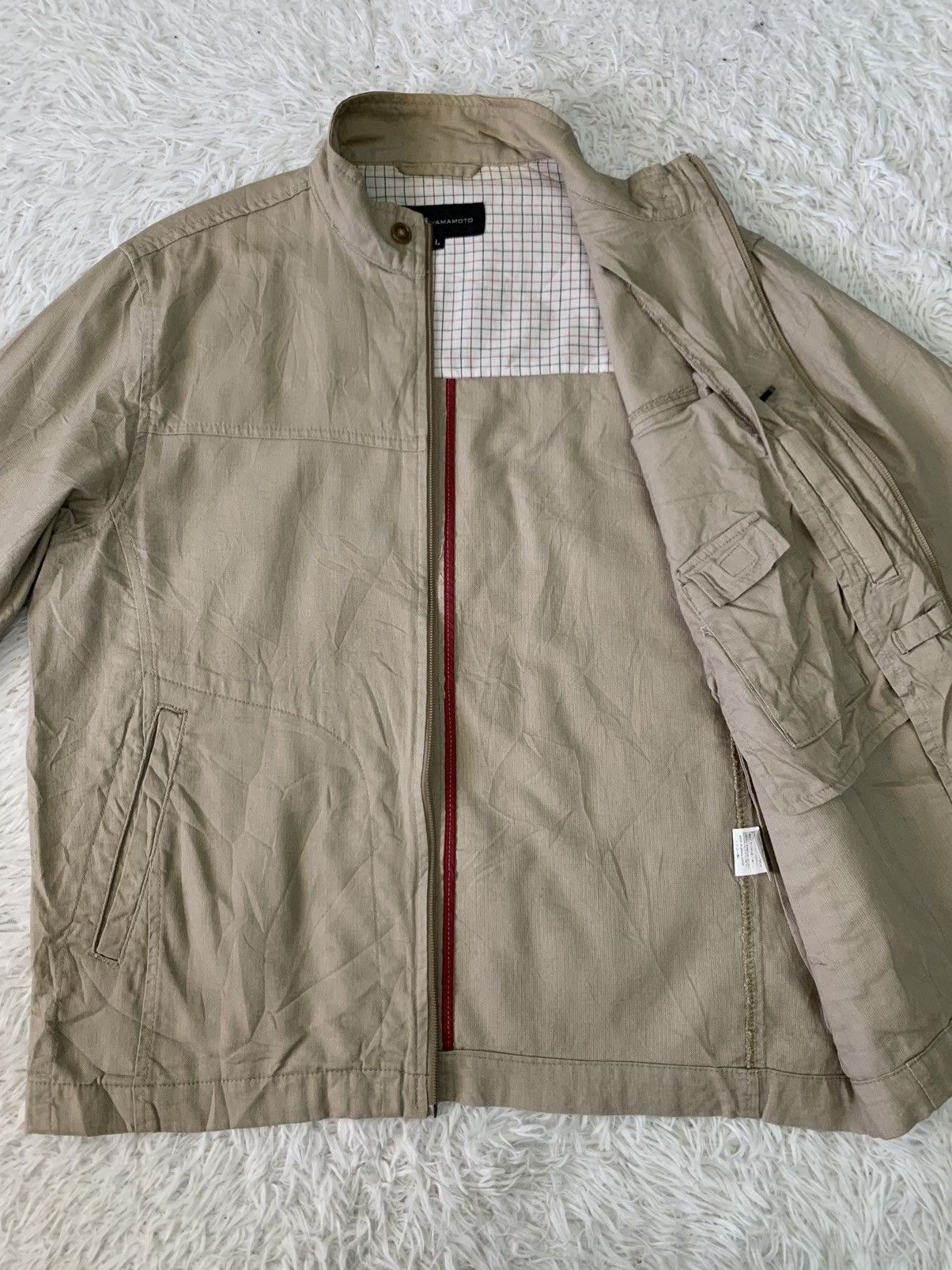 Japanese Brand Kansai Yamamoto Zipped Jacket Size US L / EU 52-54 / 3 - 12 Thumbnail