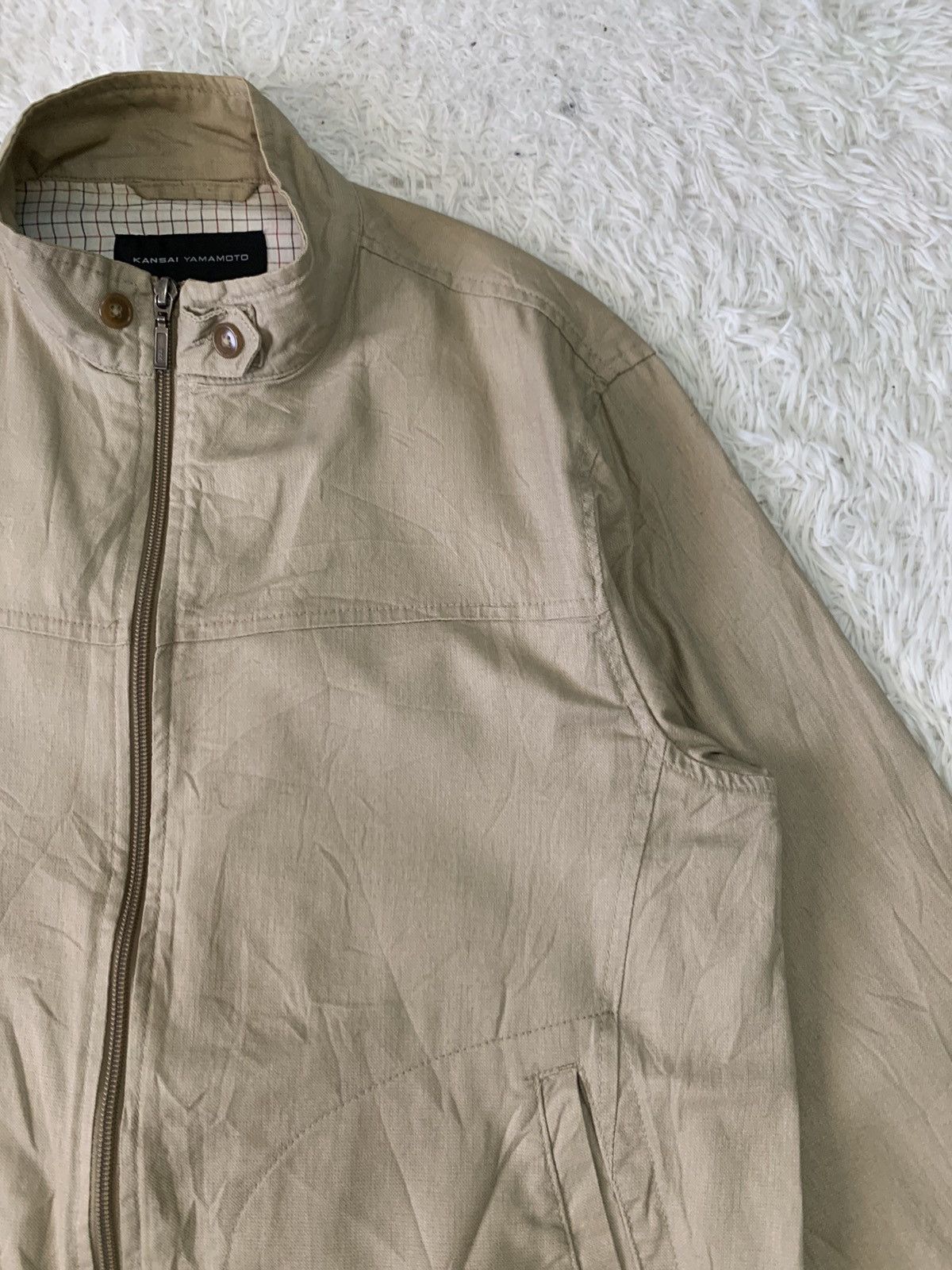 Japanese Brand Kansai Yamamoto Zipped Jacket Size US L / EU 52-54 / 3 - 5 Thumbnail