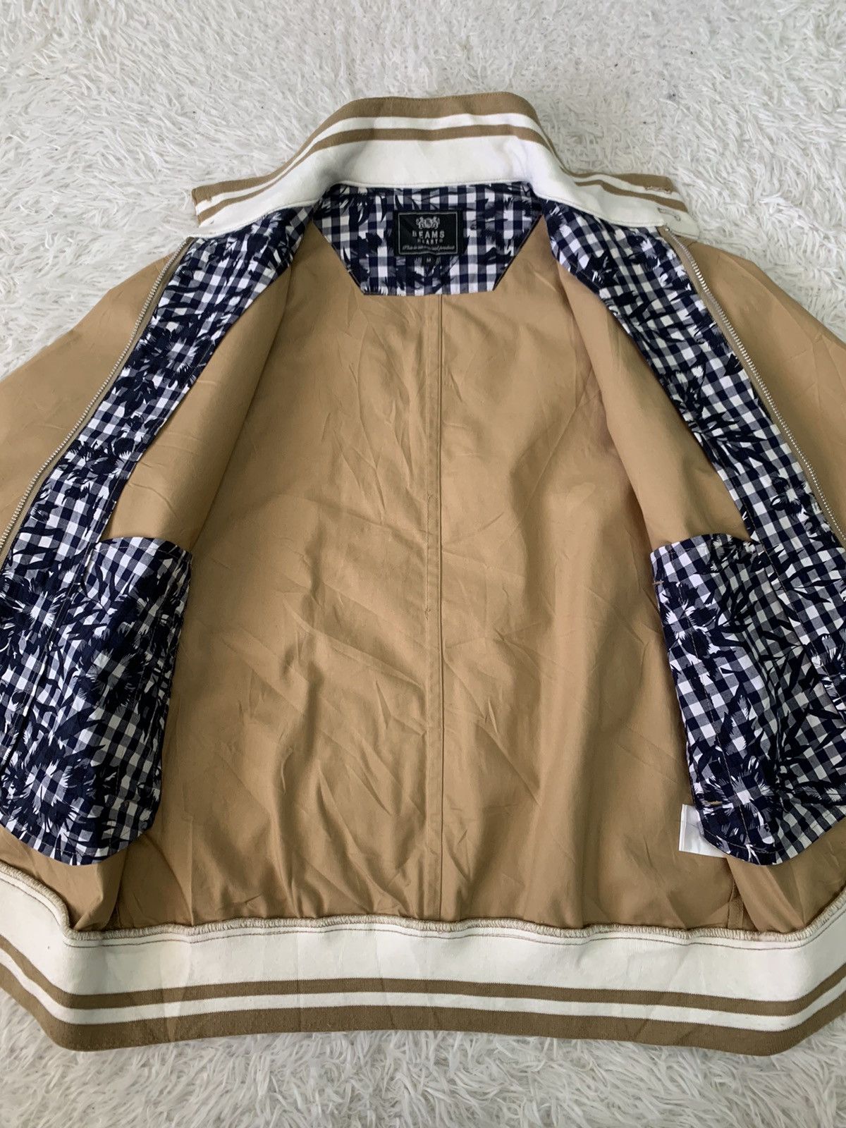 Beams Plus Nice Beams Heart Zipped Jacket Size US M / EU 48-50 / 2 - 13 Thumbnail