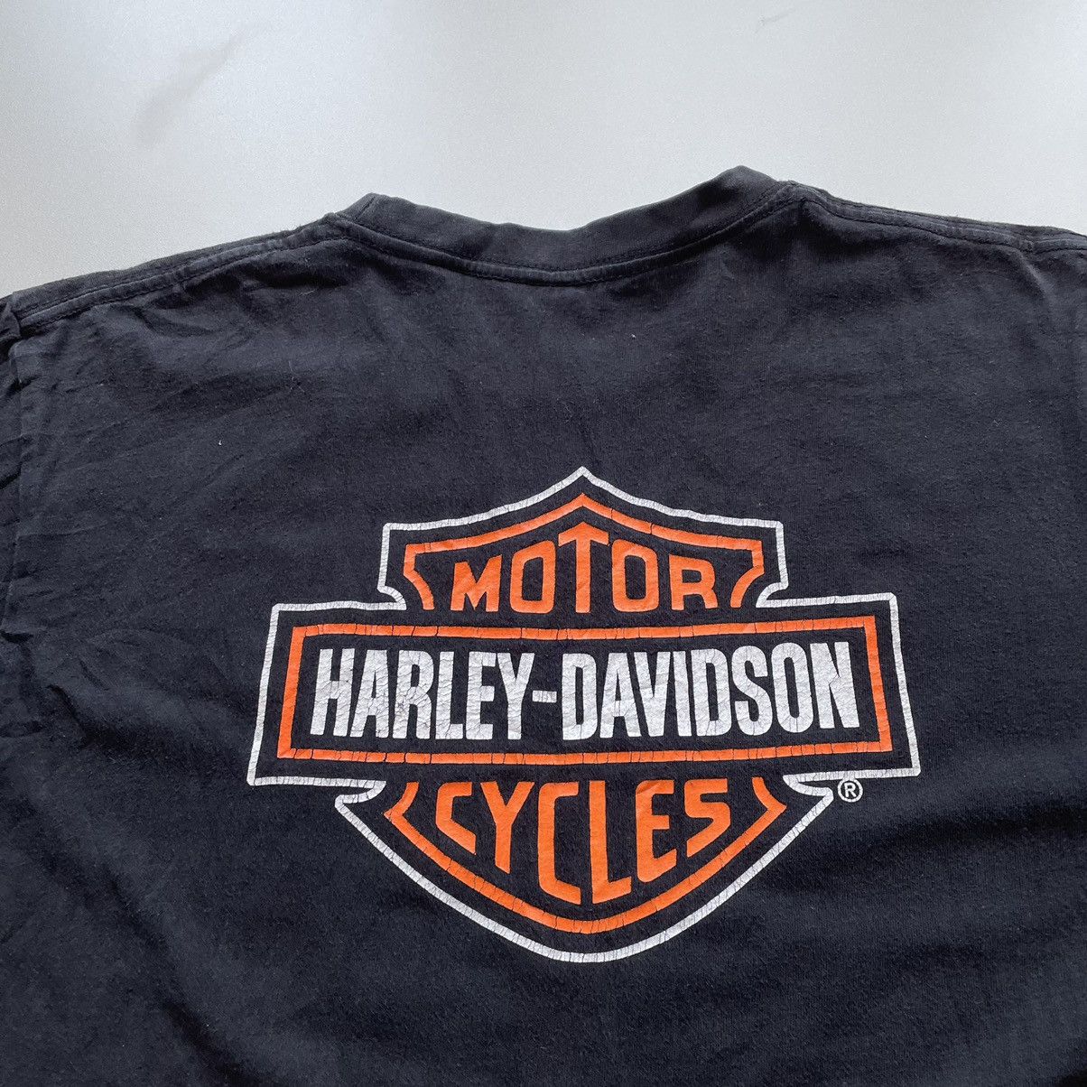 Harley Davidson × Vintage Vintage 2000s Harley Davidson Motorcycles Graphic T Shirt Size US M / EU 48-50 / 2 - 4 Thumbnail