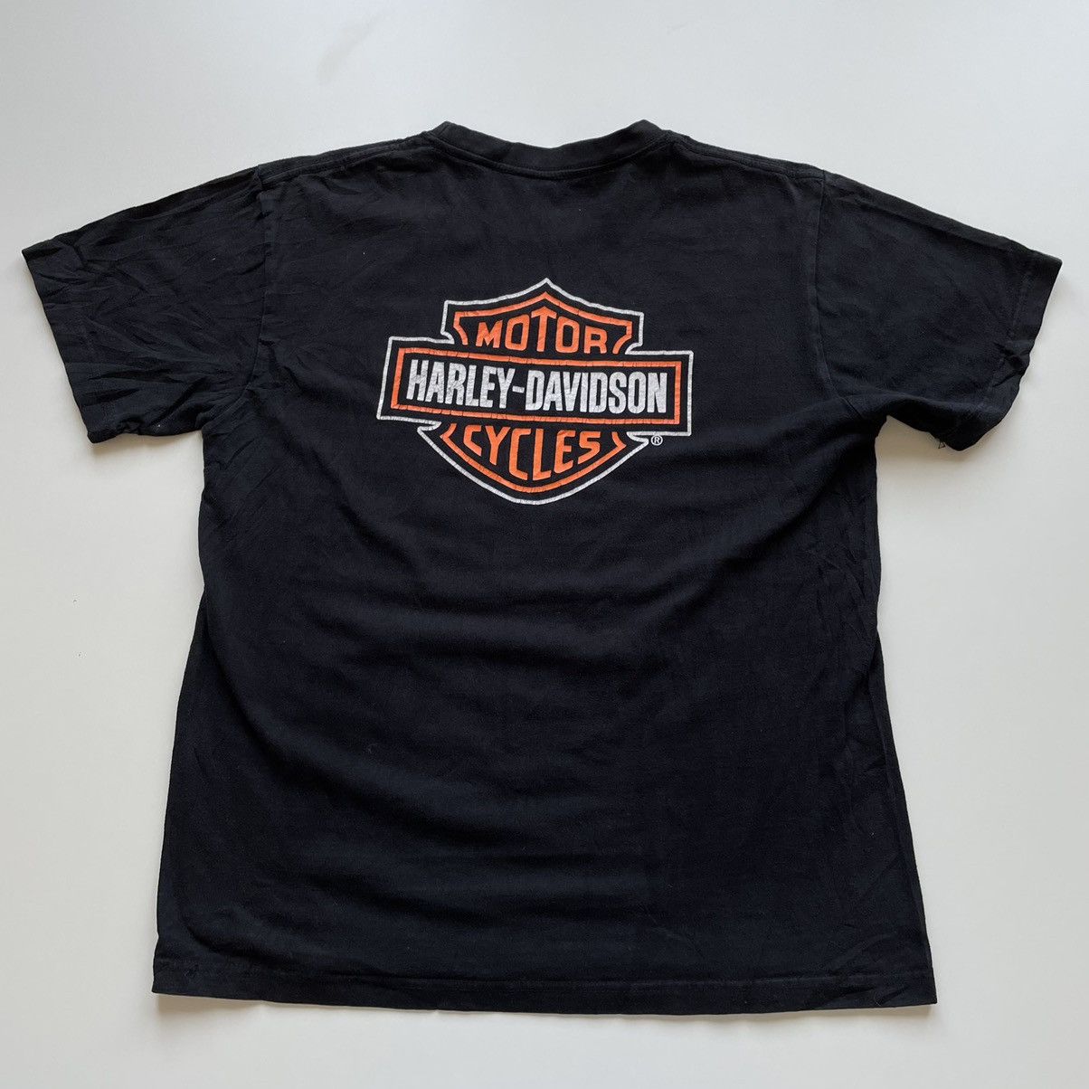 Harley Davidson × Vintage Vintage 2000s Harley Davidson Motorcycles Graphic T Shirt Size US M / EU 48-50 / 2 - 3 Thumbnail