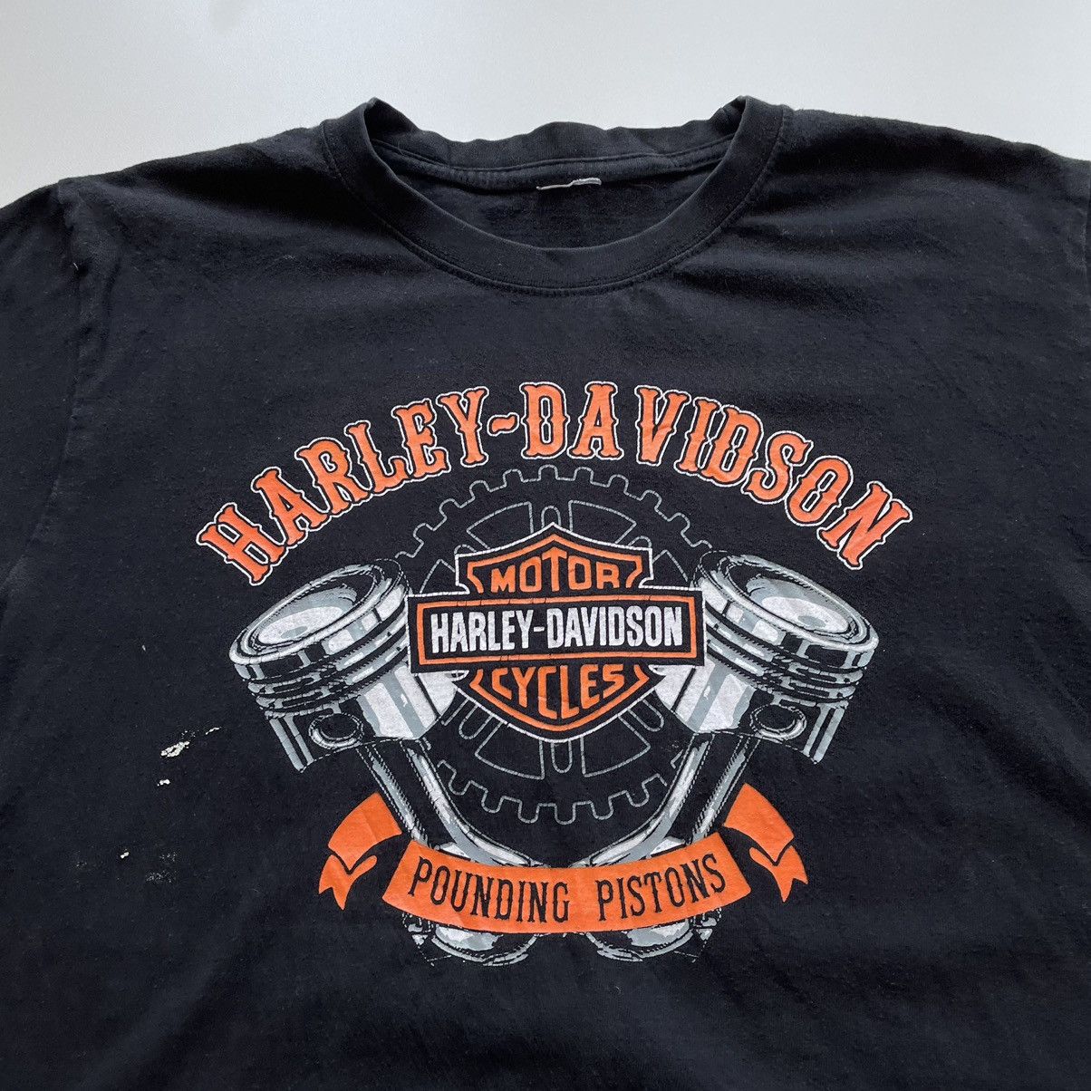 Harley Davidson × Vintage Vintage 2000s Harley Davidson Motorcycles Graphic T Shirt Size US M / EU 48-50 / 2 - 2 Thumbnail