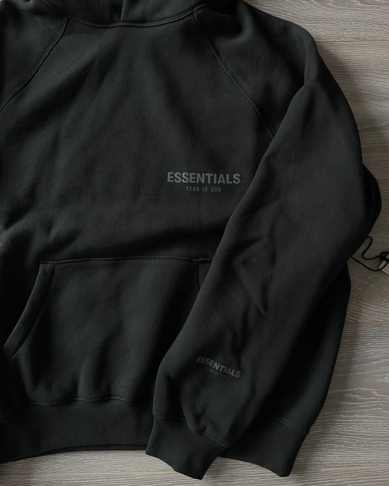 Fear of God Fear of God Essentials Black Hoodie Size US XS / EU 42 / 0 - 2 Thumbnail