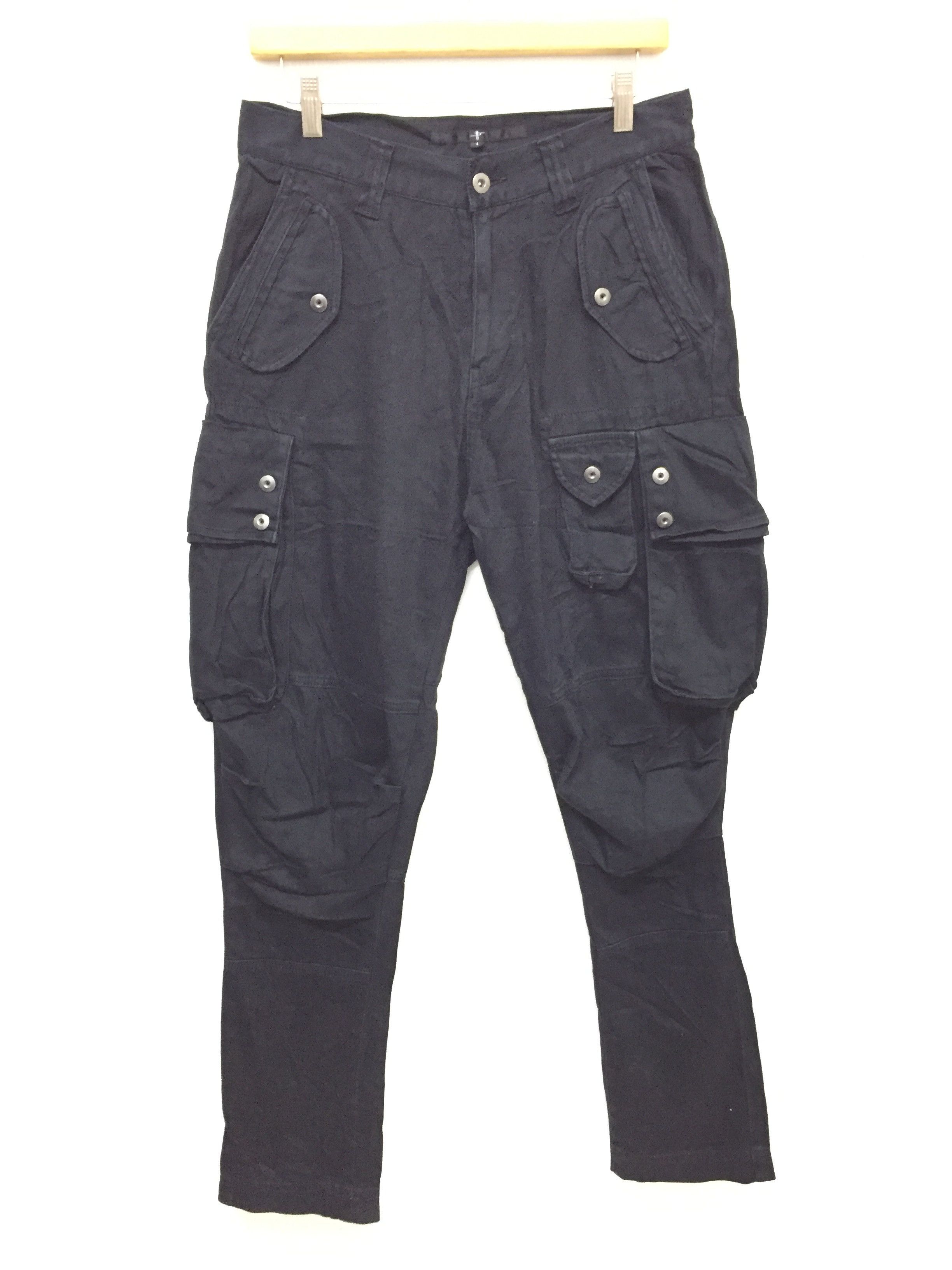 Japanese Brand × NO ID NO ID Gas mask Multipocket tactical cargo pants Size US 30 / EU 46 - 2 Thumbnail
