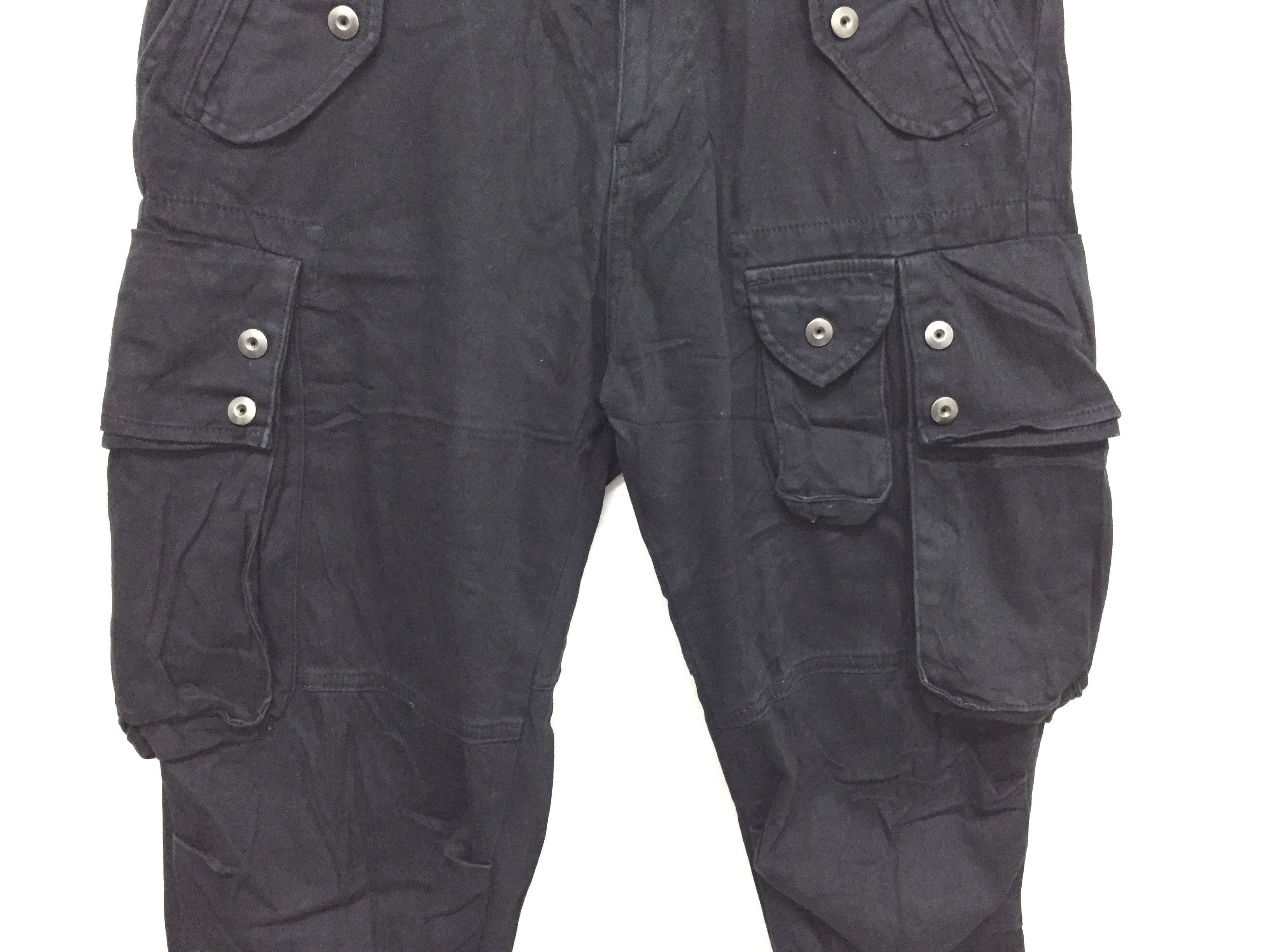 Japanese Brand × NO ID NO ID Gas mask Multipocket tactical cargo pants Size US 30 / EU 46 - 4 Thumbnail