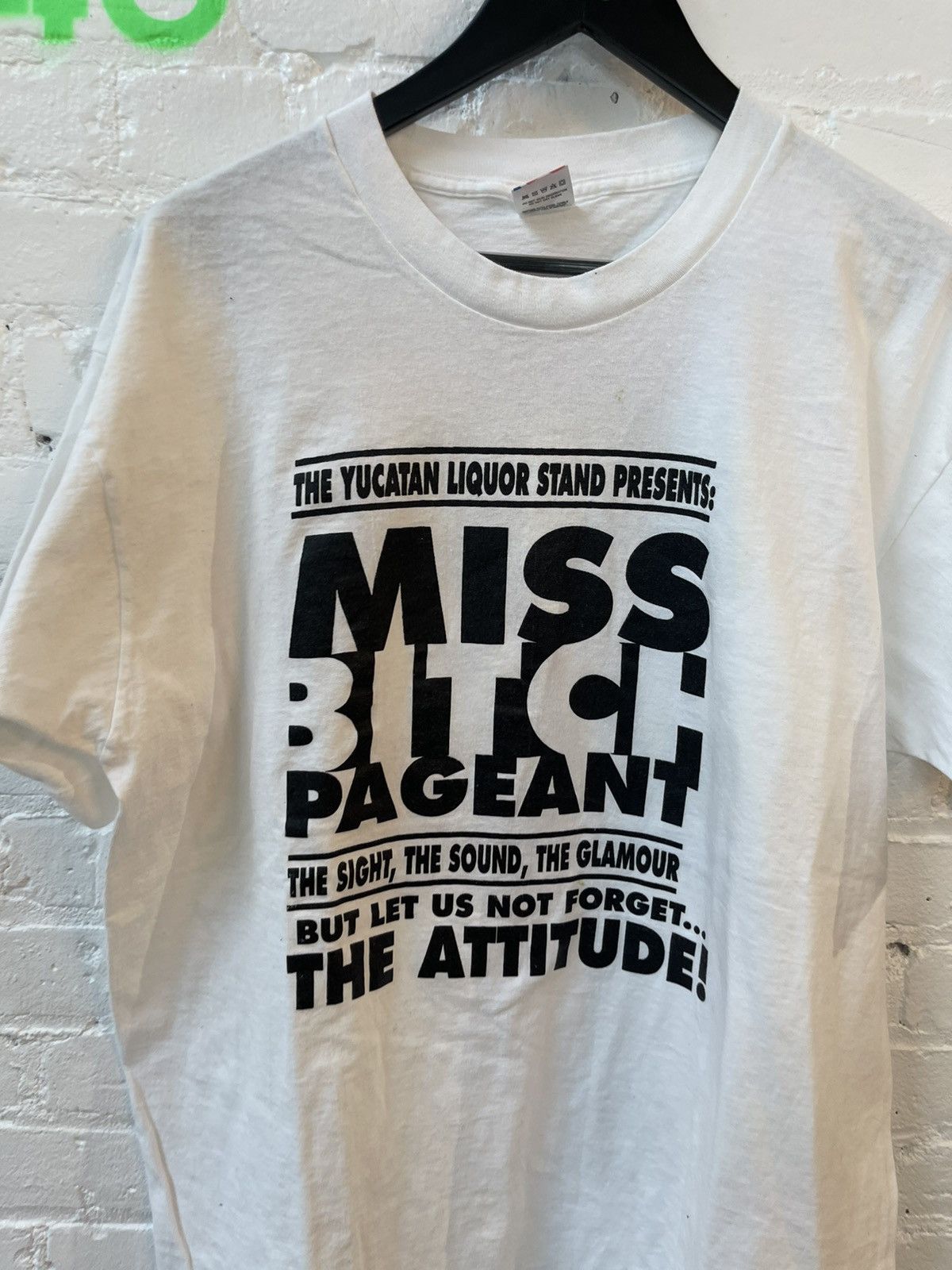 Vintage Vintage MISS BITCH PAGEANT CONTEST SHIRT !! CRAZY HAHA Size US XL / EU 56 / 4 - 6 Thumbnail