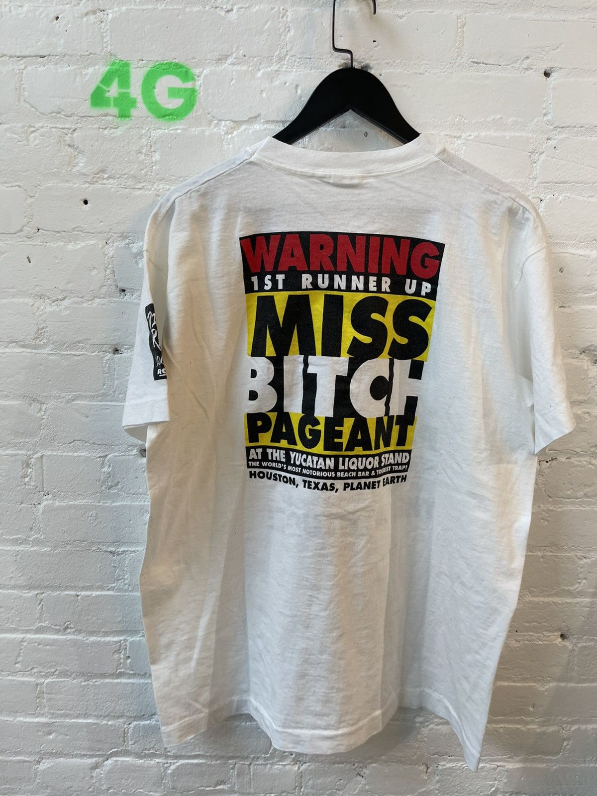 Vintage Vintage MISS BITCH PAGEANT CONTEST SHIRT !! CRAZY HAHA Size US XL / EU 56 / 4 - 5 Thumbnail