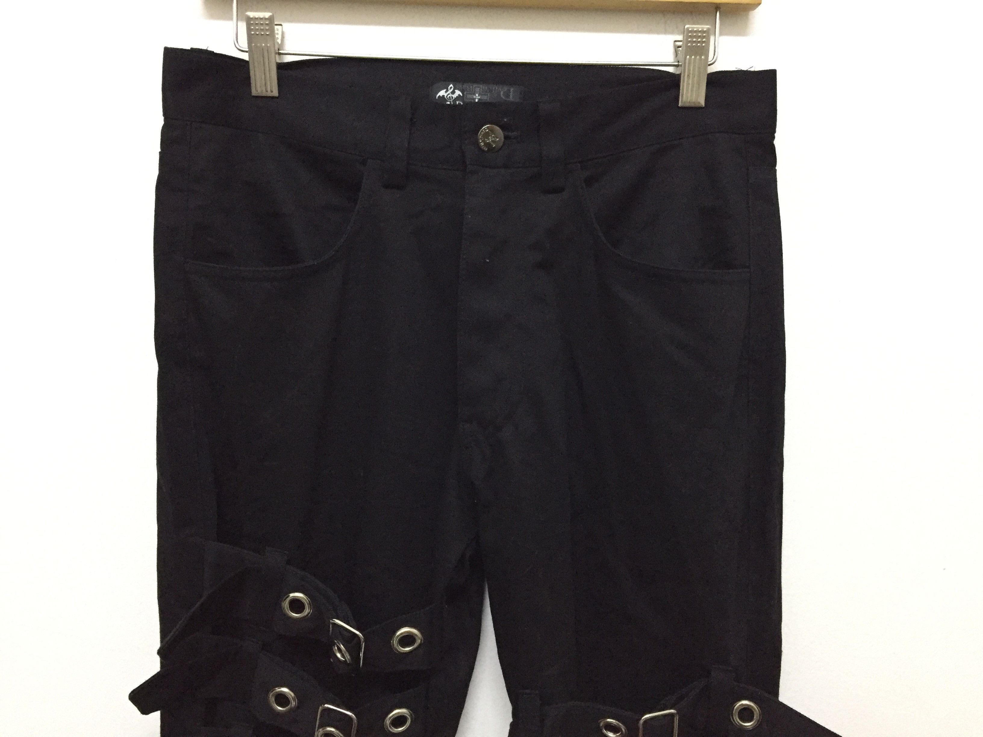 Japanese Brand Japanese Brand DeviL'n Bass cross lace up bondage pants Size US 30 / EU 46 - 5 Thumbnail