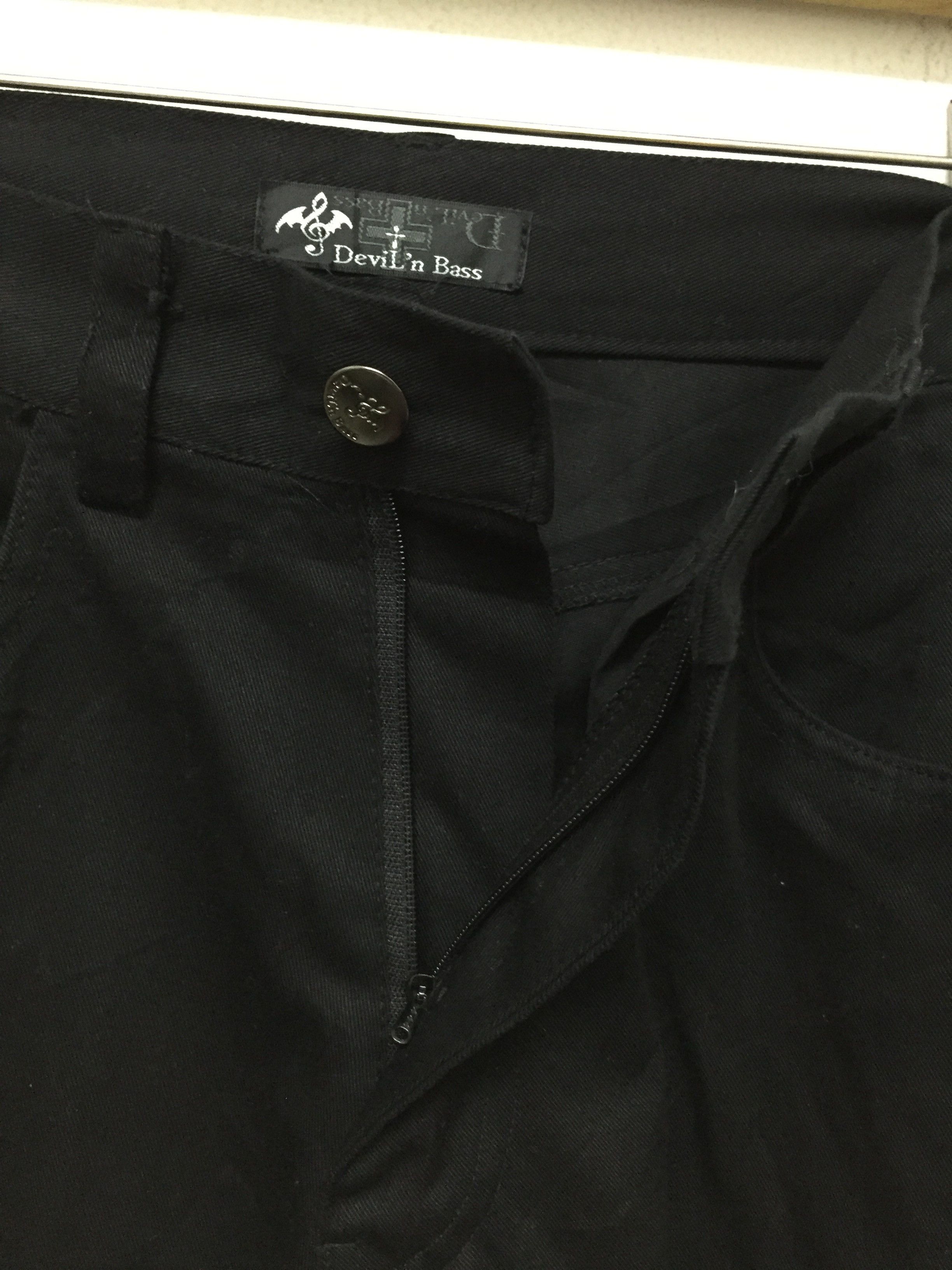 Japanese Brand Japanese Brand DeviL'n Bass cross lace up bondage pants Size US 30 / EU 46 - 9 Thumbnail