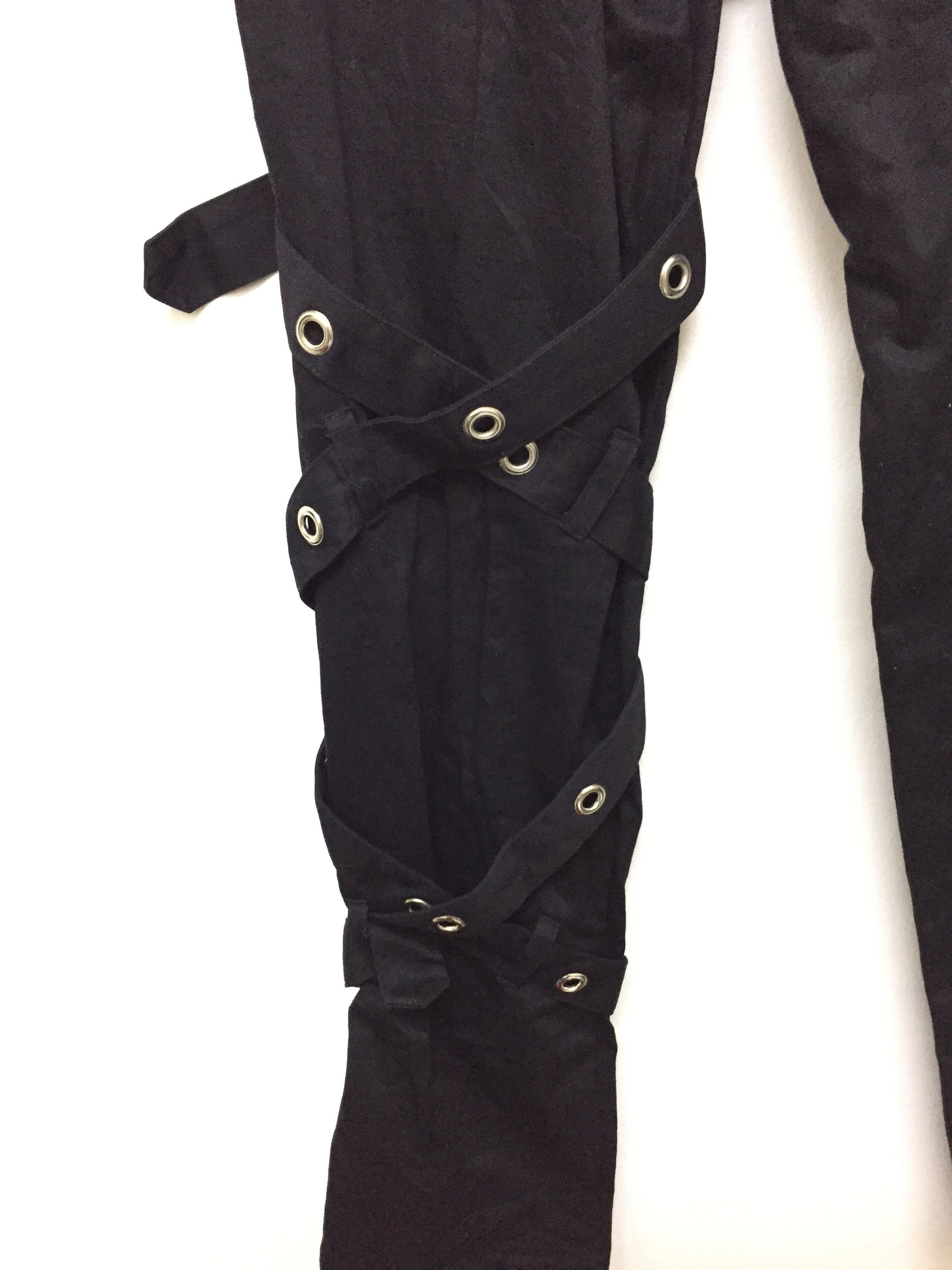Japanese Brand Japanese Brand DeviL'n Bass cross lace up bondage pants Size US 30 / EU 46 - 11 Thumbnail