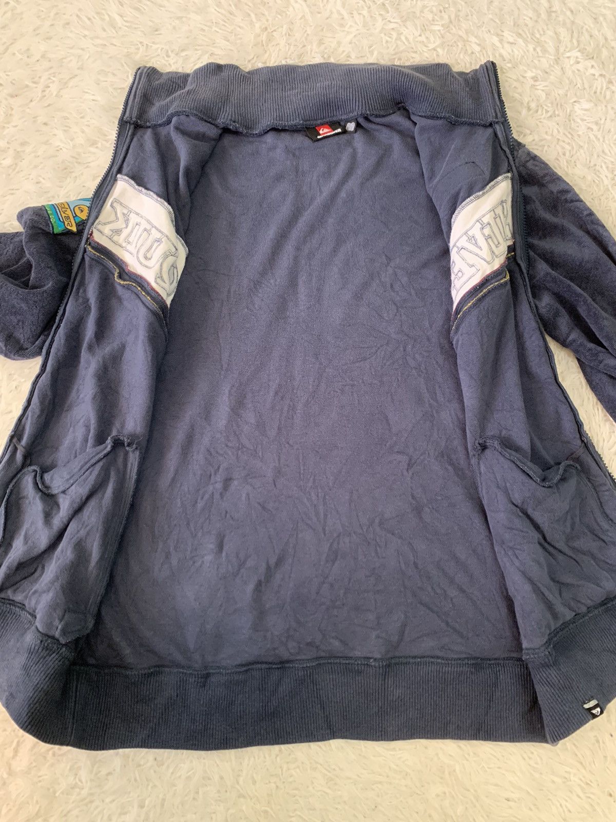 Quiksilver Steal🔥Big Logo Quiksilver Sweater Jacket Size US M / EU 48-50 / 2 - 15 Thumbnail