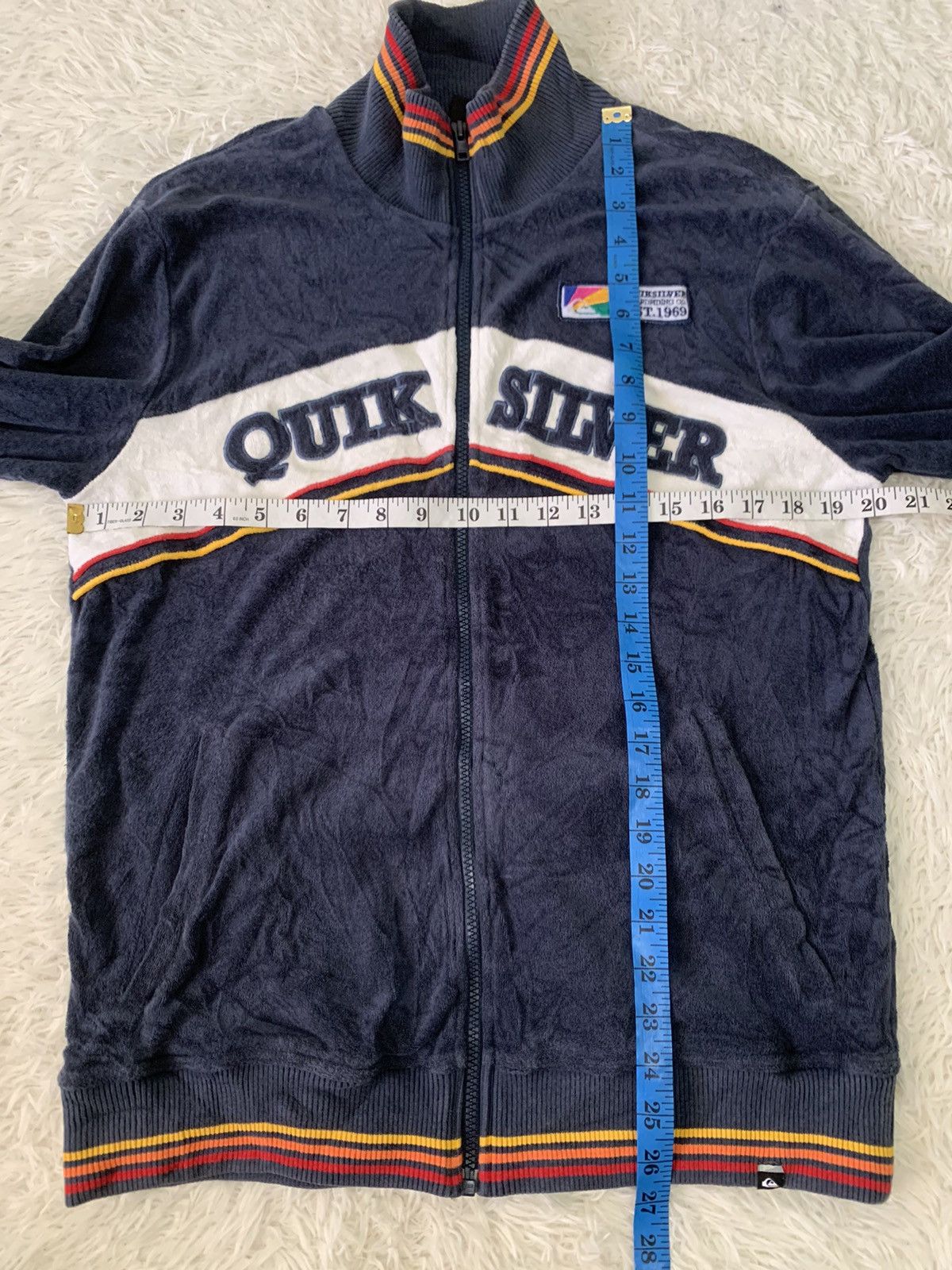 Quiksilver Steal🔥Big Logo Quiksilver Sweater Jacket Size US M / EU 48-50 / 2 - 16 Thumbnail