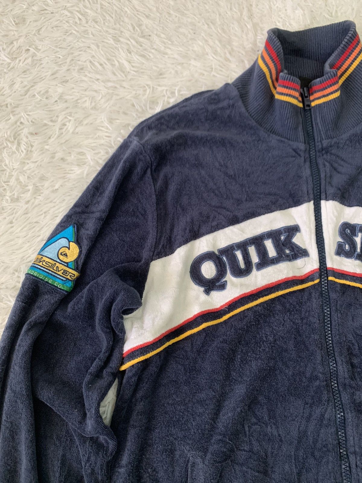 Quiksilver Steal🔥Big Logo Quiksilver Sweater Jacket Size US M / EU 48-50 / 2 - 6 Thumbnail