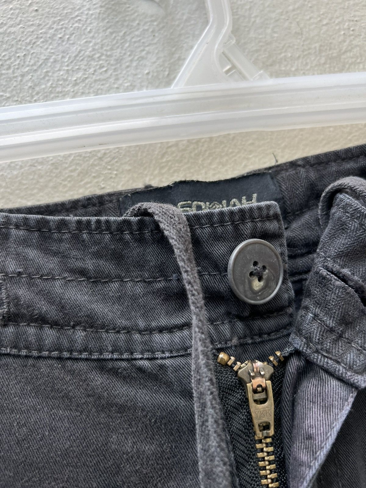 Japanese Brand × Vintage VTG Soljah Japan Sun Fade Black Bondage Parachute Trouser Size US 32 / EU 48 - 8 Thumbnail