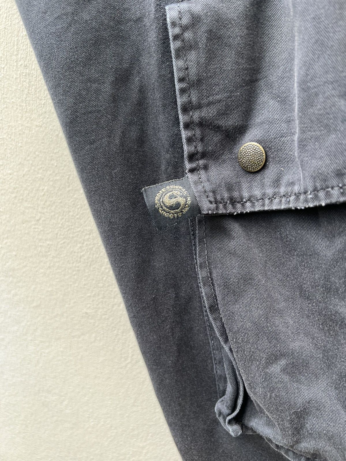 Japanese Brand × Vintage VTG Soljah Japan Sun Fade Black Bondage Parachute Trouser Size US 32 / EU 48 - 22 Thumbnail