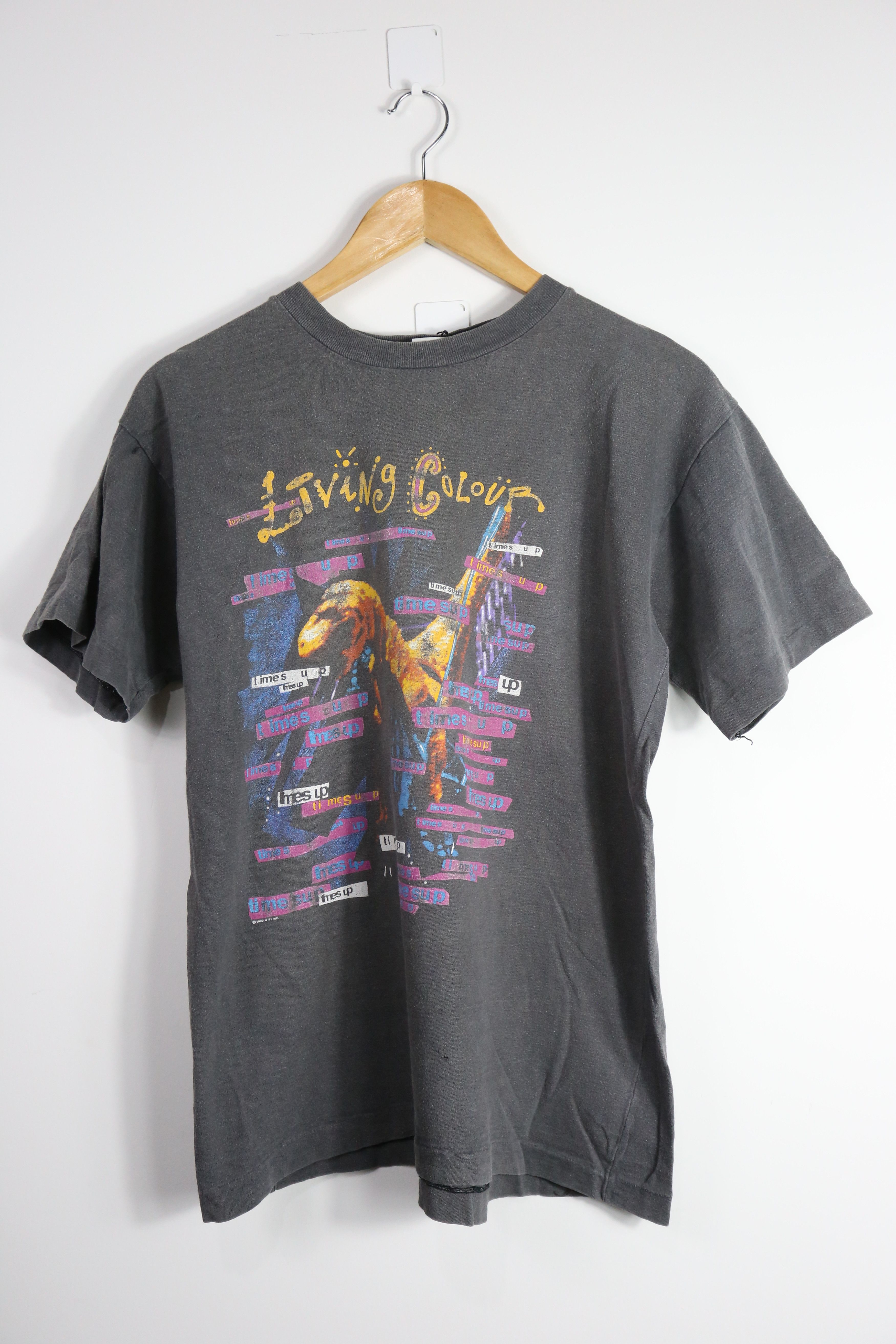 Band Tees × Vintage GTMB660 Vintage 1990 Living Colour time’s up tour t-shirt Size US L / EU 52-54 / 3 - 1 Thumbnail