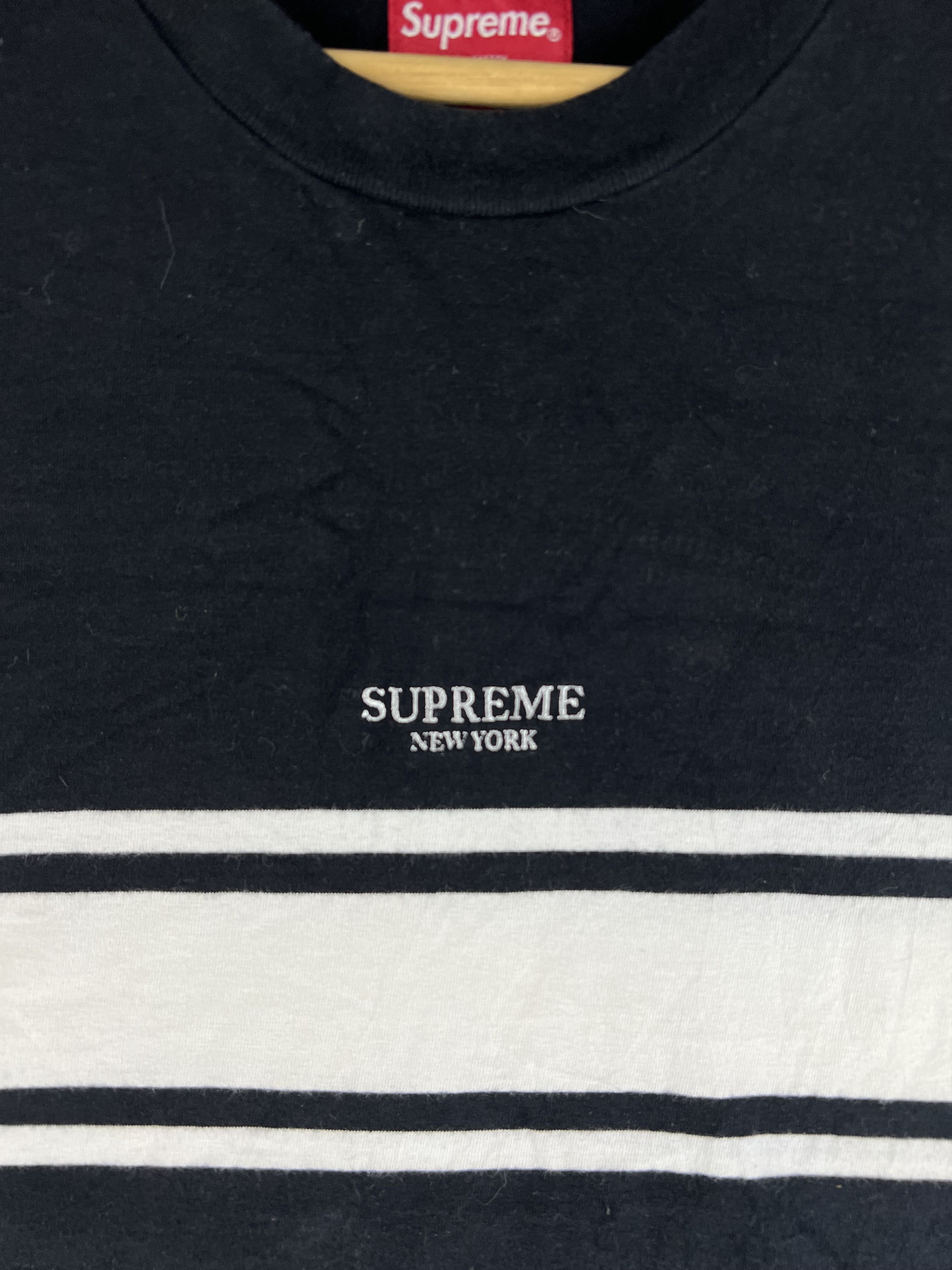 Supreme SUPREME NEW YORK TEE Size US S / EU 44-46 / 1 - 3 Thumbnail