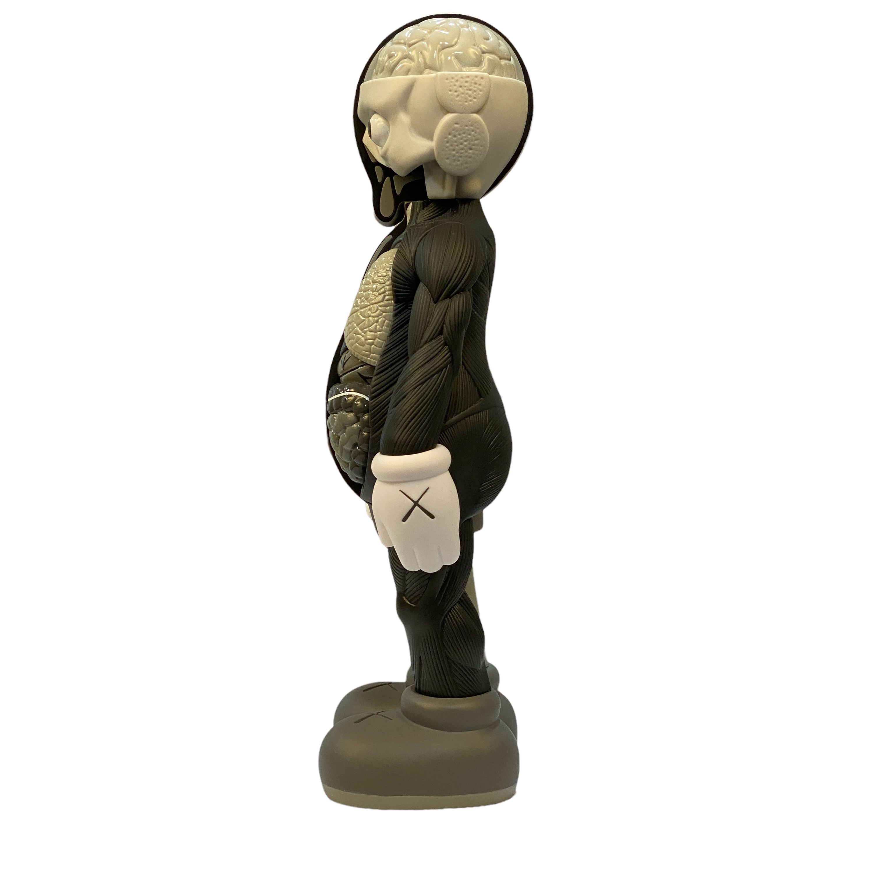 Kaws × Medicom Toy Grey Companion Flayed Open Edition Vinyl Figure Size ONE SIZE - 2 Thumbnail