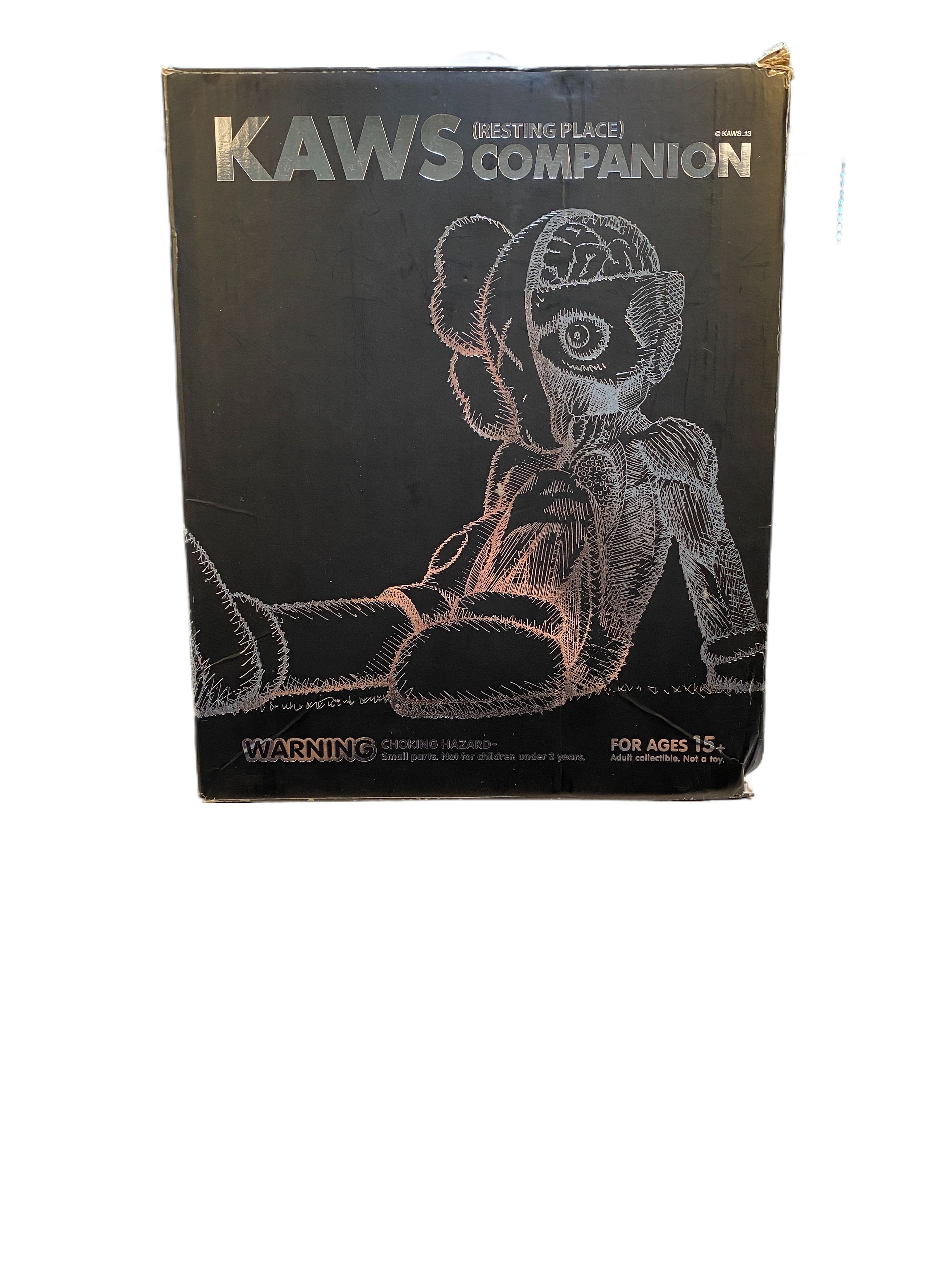 Kaws × Medicom Toy Black Resting Place Vinyl Figure 2013 Size ONE SIZE - 21 Thumbnail