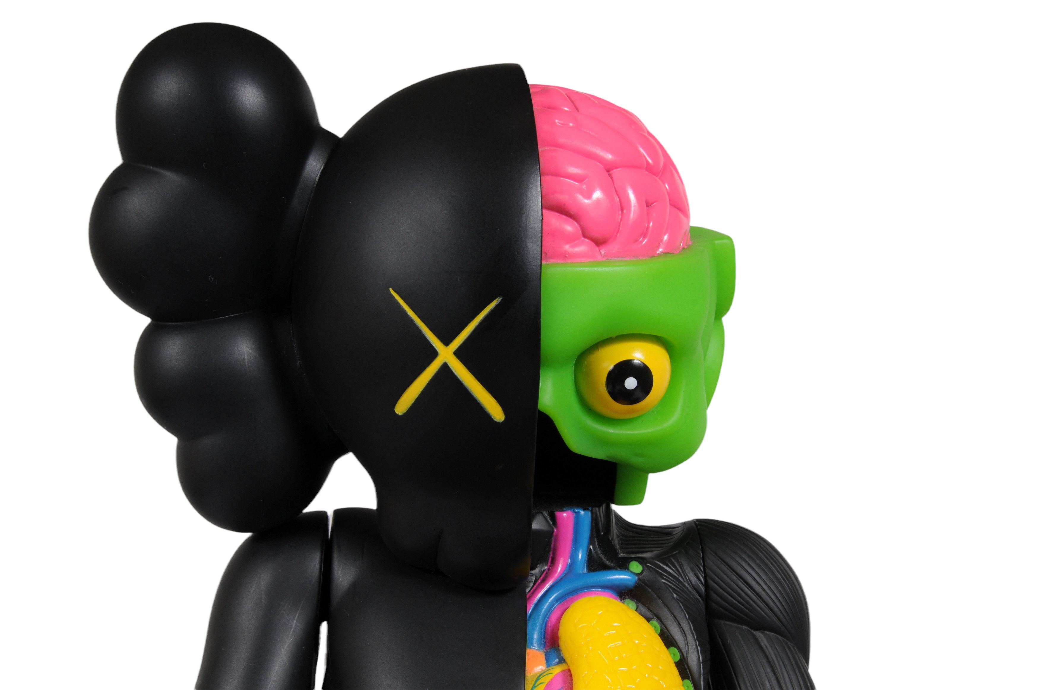 Kaws × Medicom Toy Black Resting Place Vinyl Figure 2013 Size ONE SIZE - 2 Thumbnail