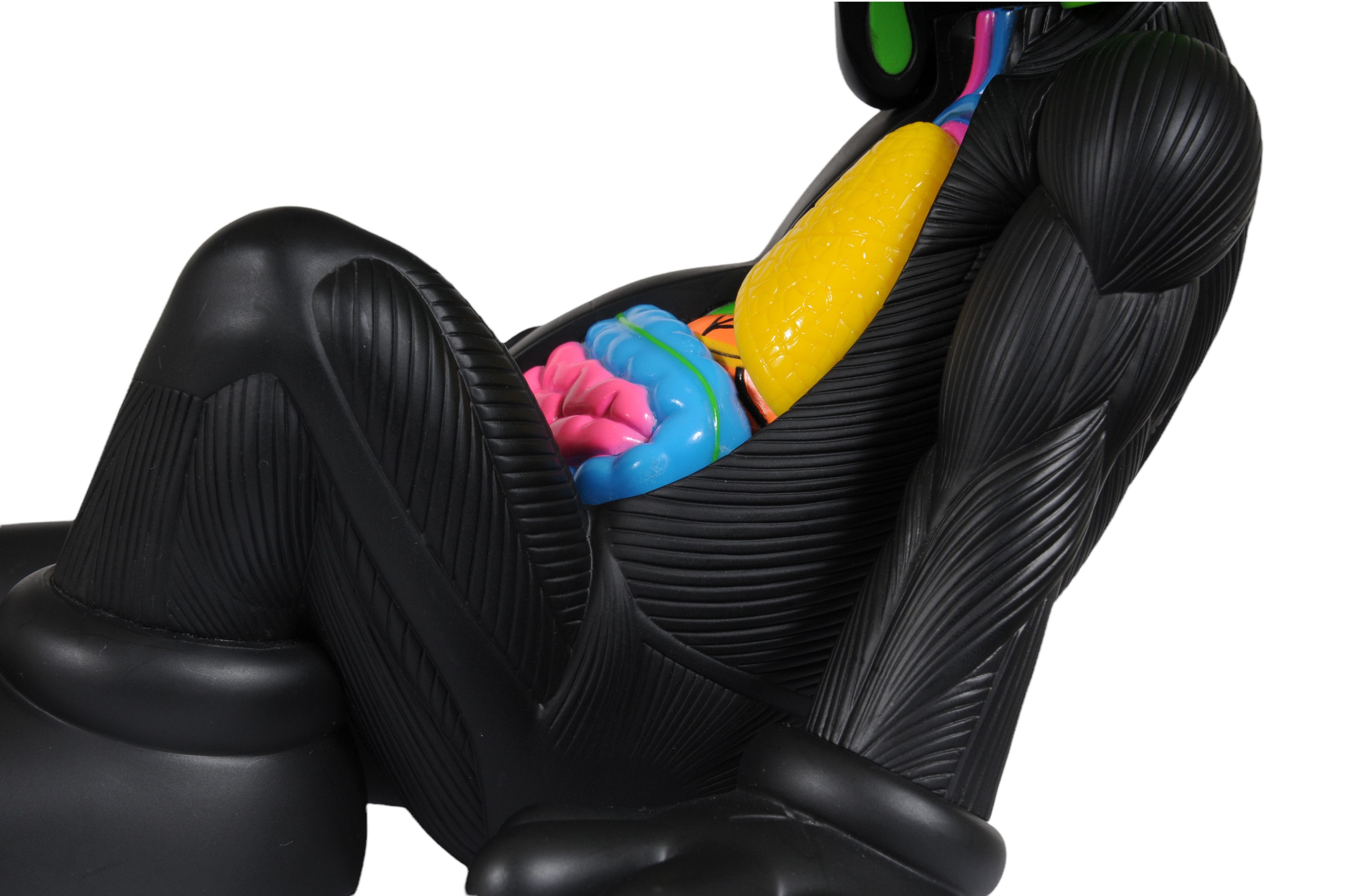Kaws × Medicom Toy Black Resting Place Vinyl Figure 2013 Size ONE SIZE - 10 Thumbnail