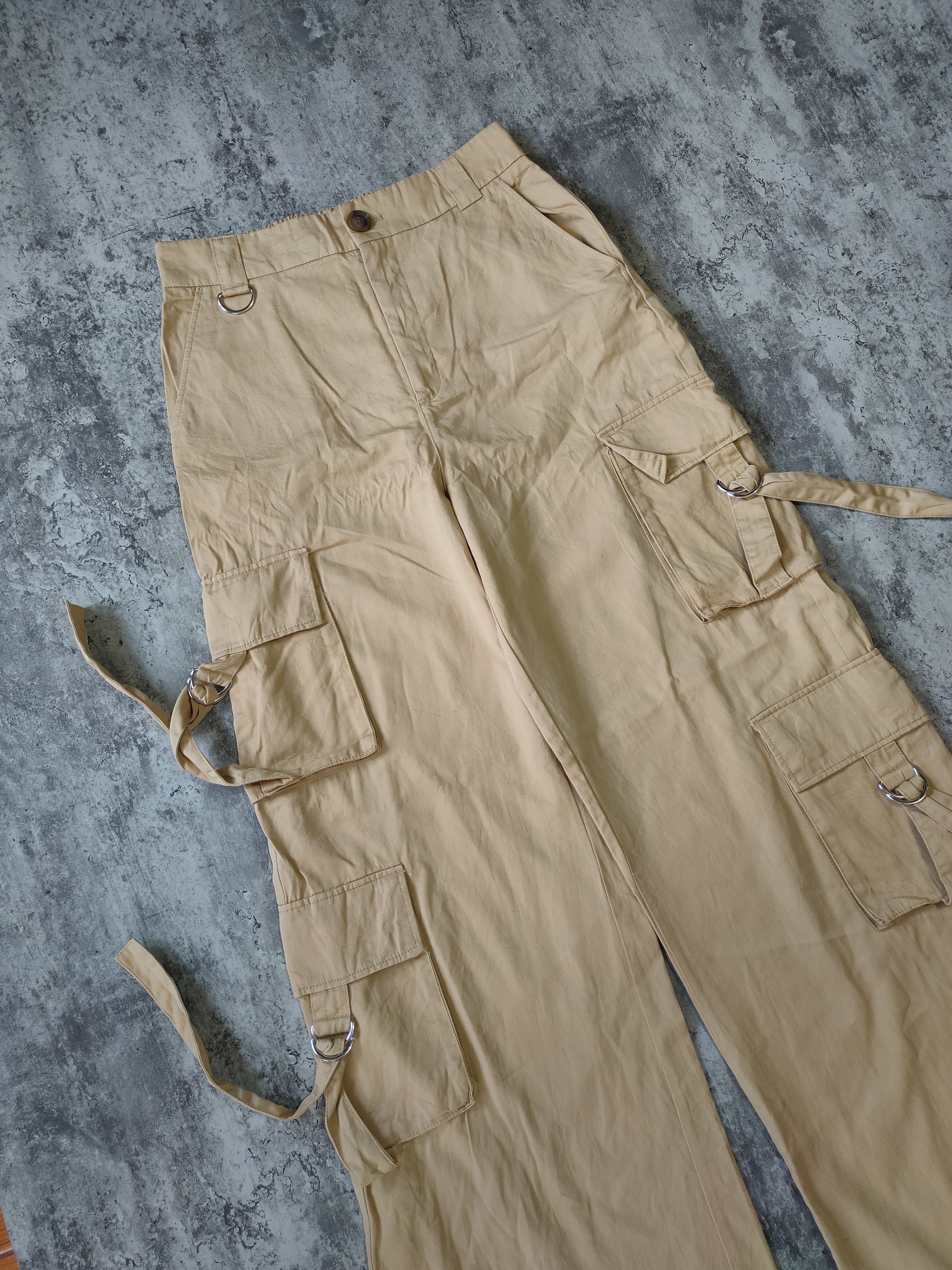 Hysteric Glamour × If Six Was Nine × Le Grande Bleu (L.G.B.) Bershka flared bondage Cargo pants Size US 30 / EU 46 - 6 Thumbnail