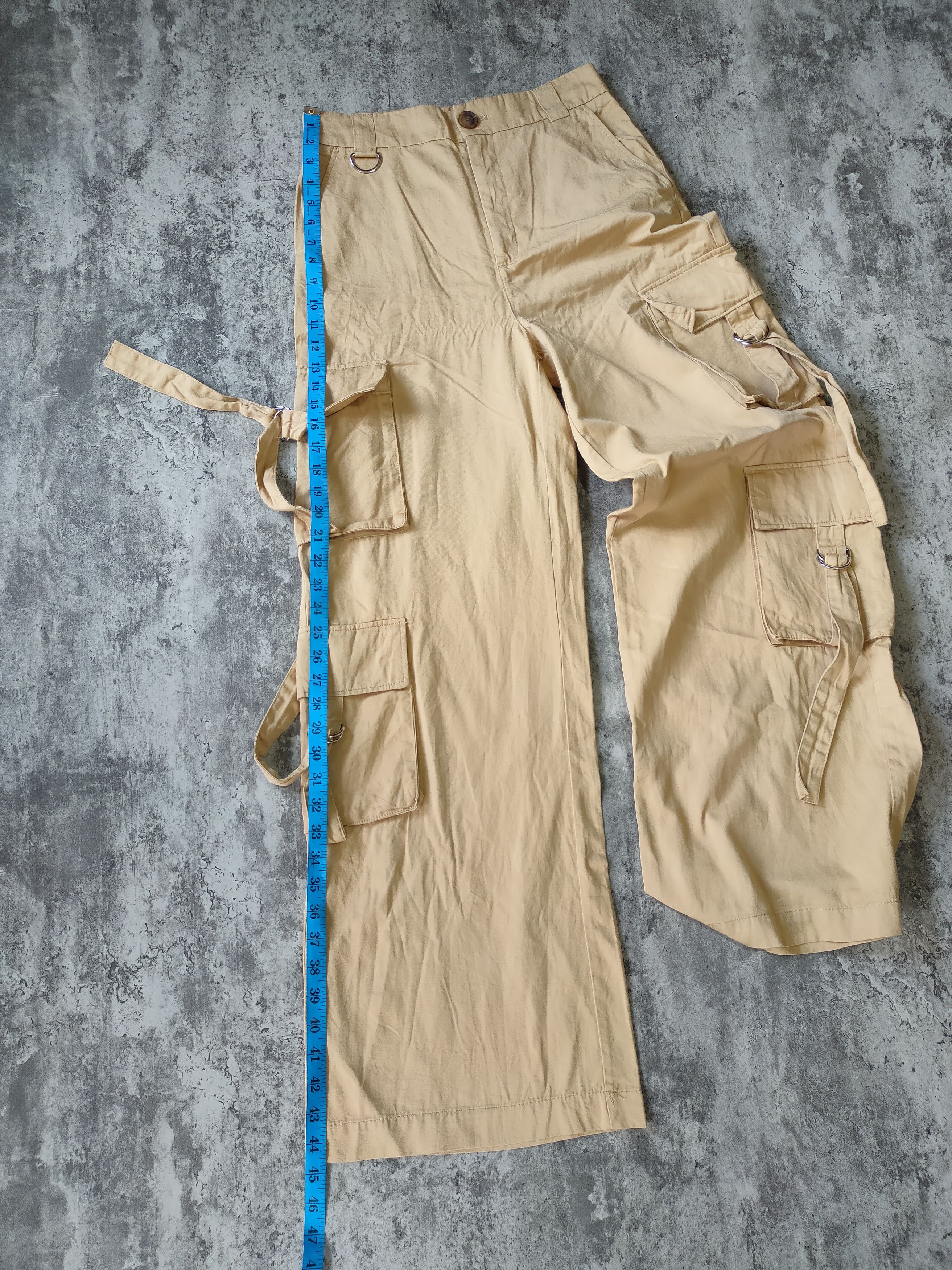 Hysteric Glamour × If Six Was Nine × Le Grande Bleu (L.G.B.) Bershka flared bondage Cargo pants Size US 30 / EU 46 - 16 Thumbnail