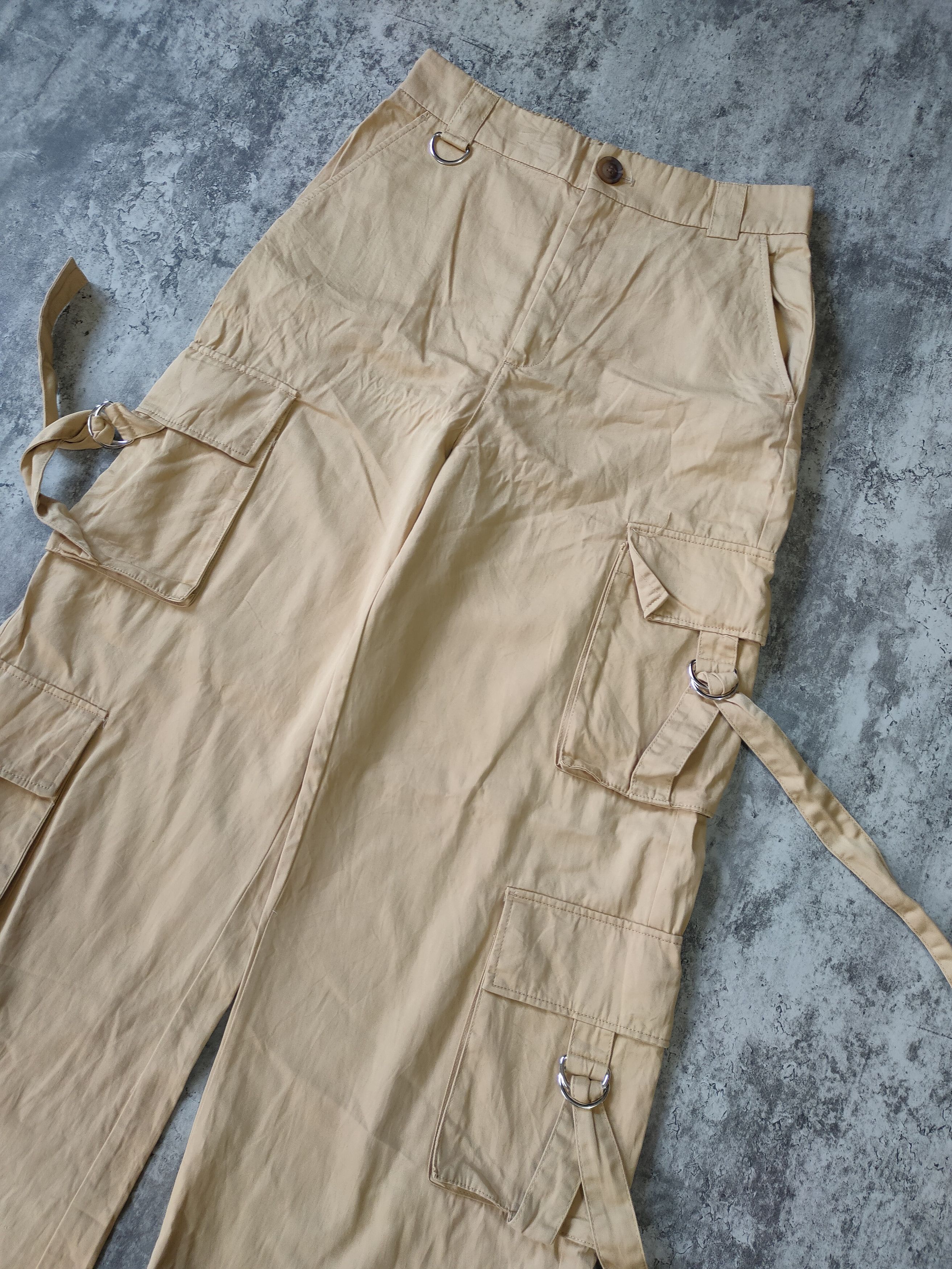 Hysteric Glamour × If Six Was Nine × Le Grande Bleu (L.G.B.) Bershka flared bondage Cargo pants Size US 30 / EU 46 - 7 Thumbnail