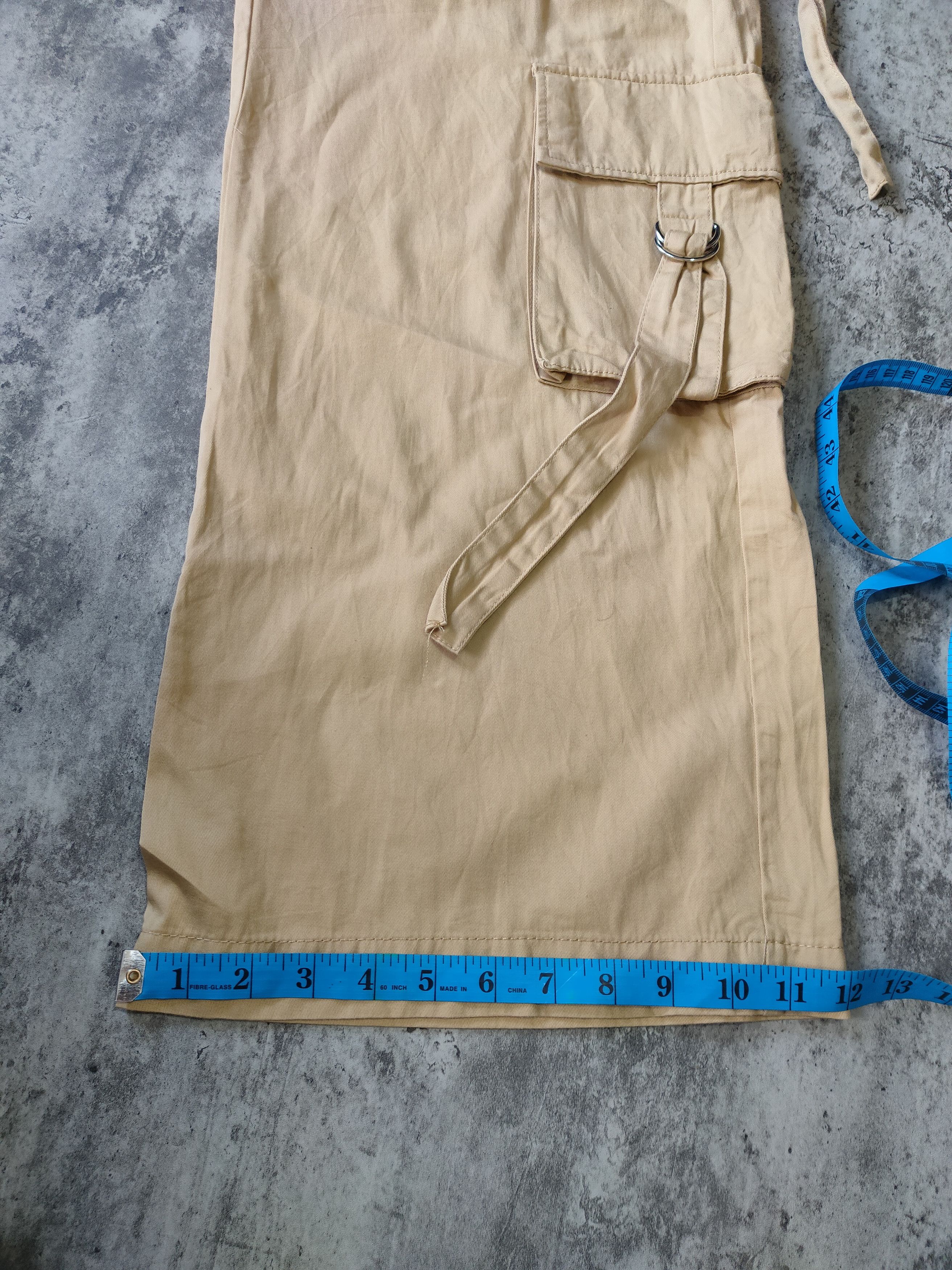 Hysteric Glamour × If Six Was Nine × Le Grande Bleu (L.G.B.) Bershka flared bondage Cargo pants Size US 30 / EU 46 - 17 Thumbnail