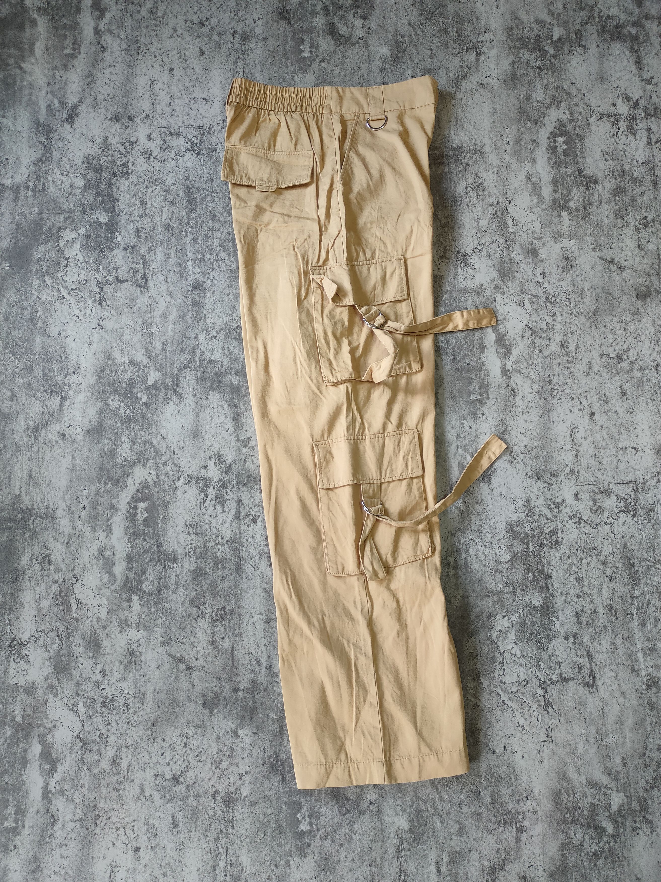 Hysteric Glamour × If Six Was Nine × Le Grande Bleu (L.G.B.) Bershka flared bondage Cargo pants Size US 30 / EU 46 - 10 Thumbnail