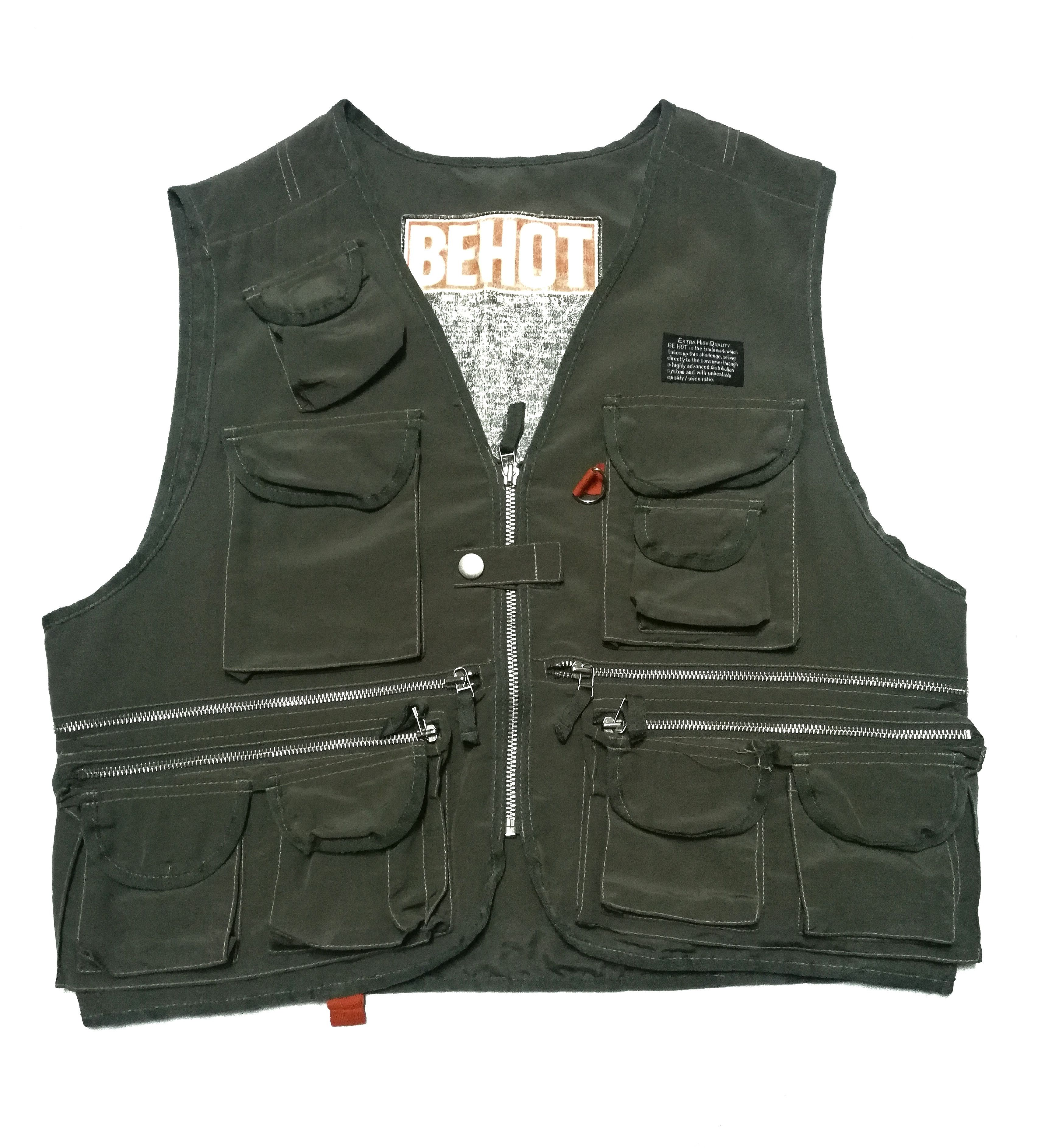 Designer × Japanese Brand 🔥 FAST OFFER GET THIS Behot 🇯🇵 Vest Tactical Multipocket Size US L / EU 52-54 / 3 - 1 Thumbnail