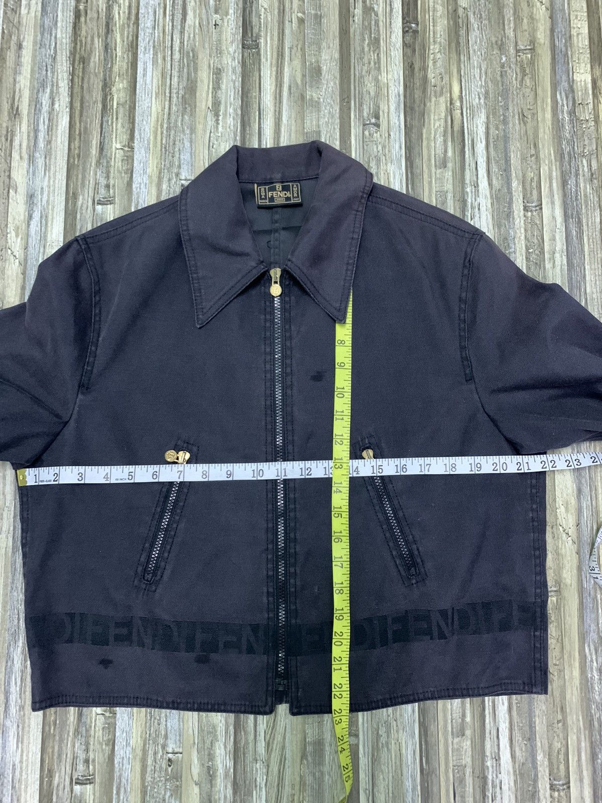 Fendi Nice Fendi Workwear Denim Jacket Size US L / EU 52-54 / 3 - 12 Thumbnail