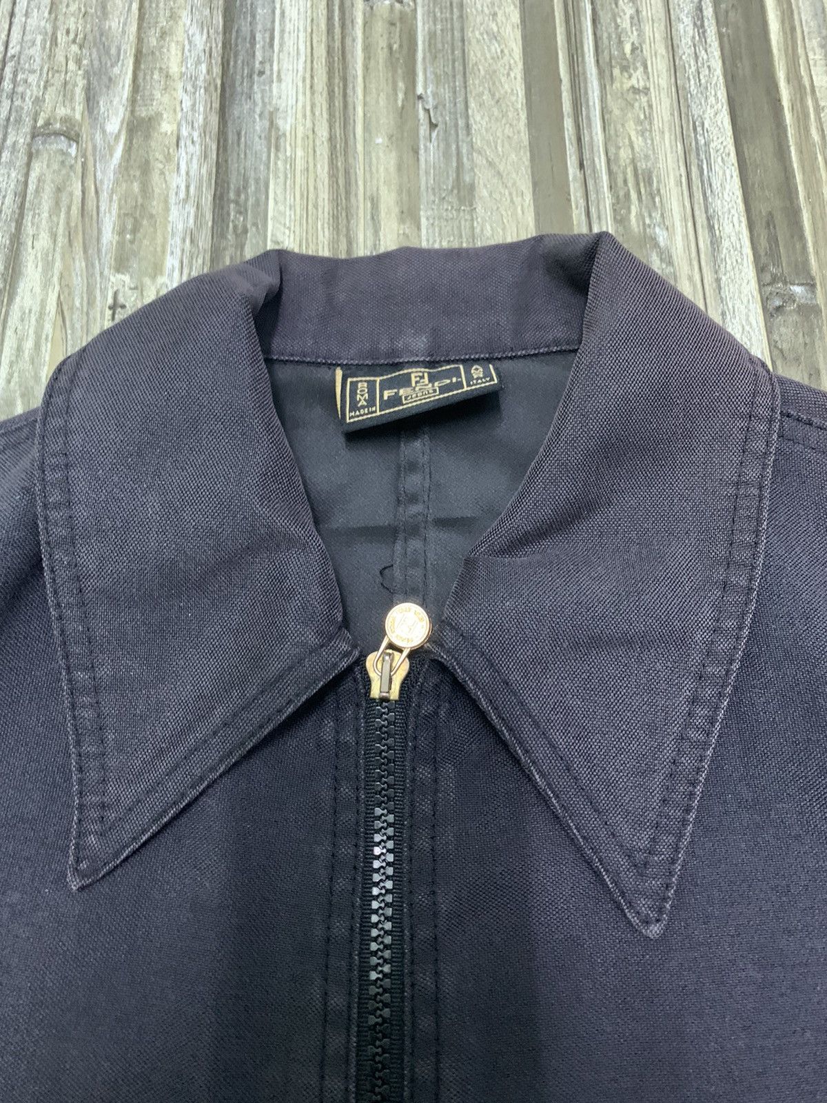 Fendi Nice Fendi Workwear Denim Jacket Size US L / EU 52-54 / 3 - 5 Thumbnail