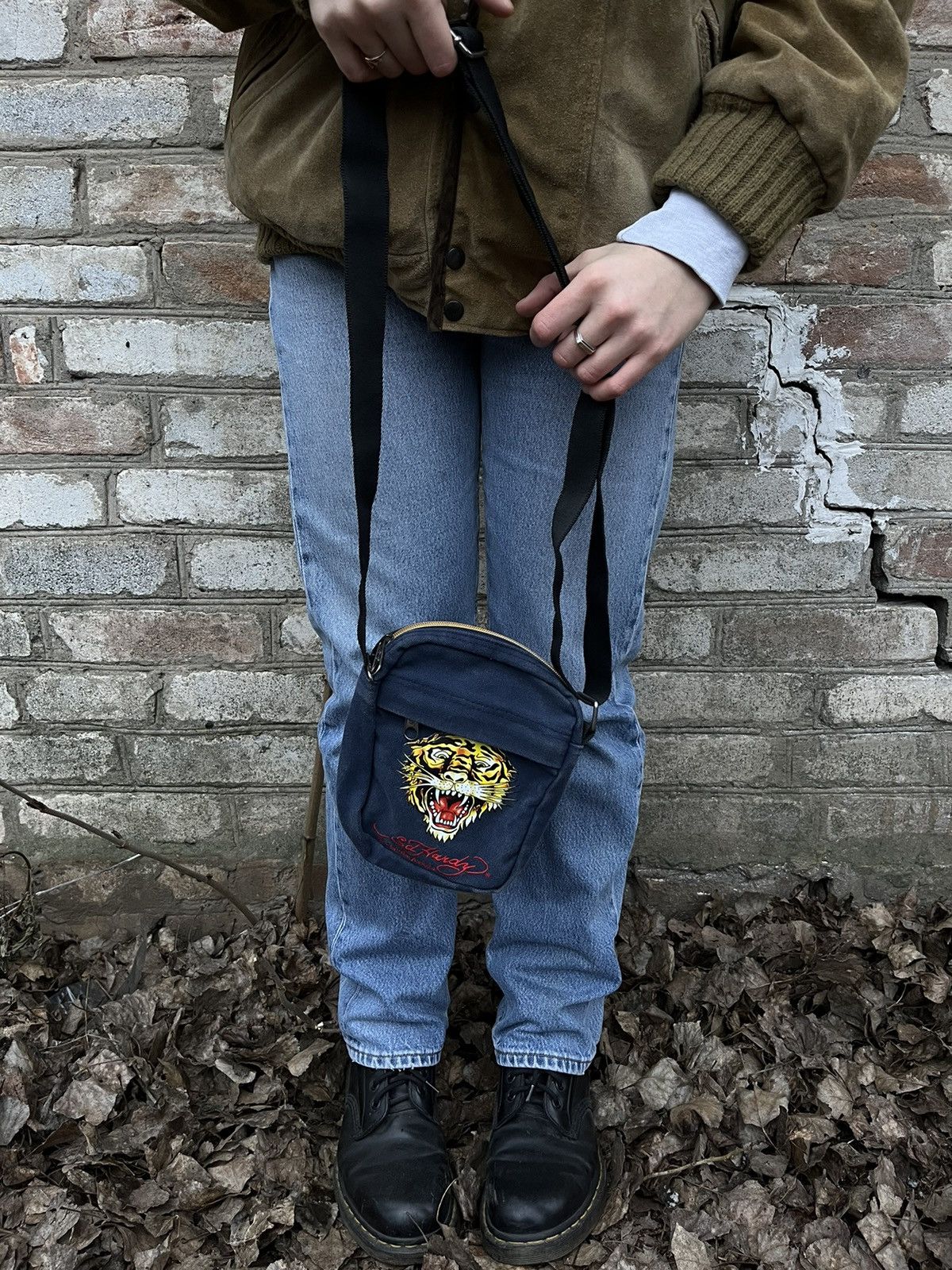 Christian Audigier Vintage Ed Hardy by Christian Audigier Bag Messenger y2k Size ONE SIZE - 7 Thumbnail