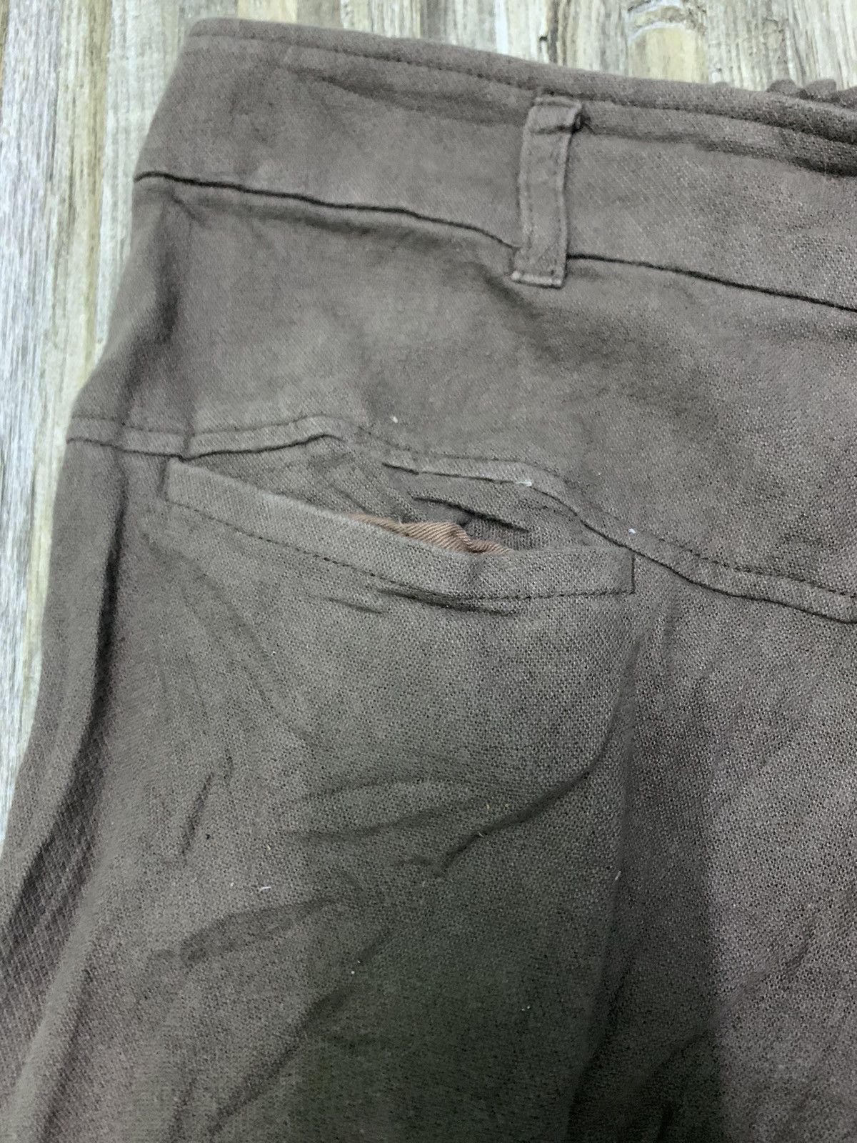Issey Miyake × Japanese Brand × Tsumori Chisato Nice Plantation Stretchable Trousers Pants Size US 30 / EU 46 - 4 Thumbnail