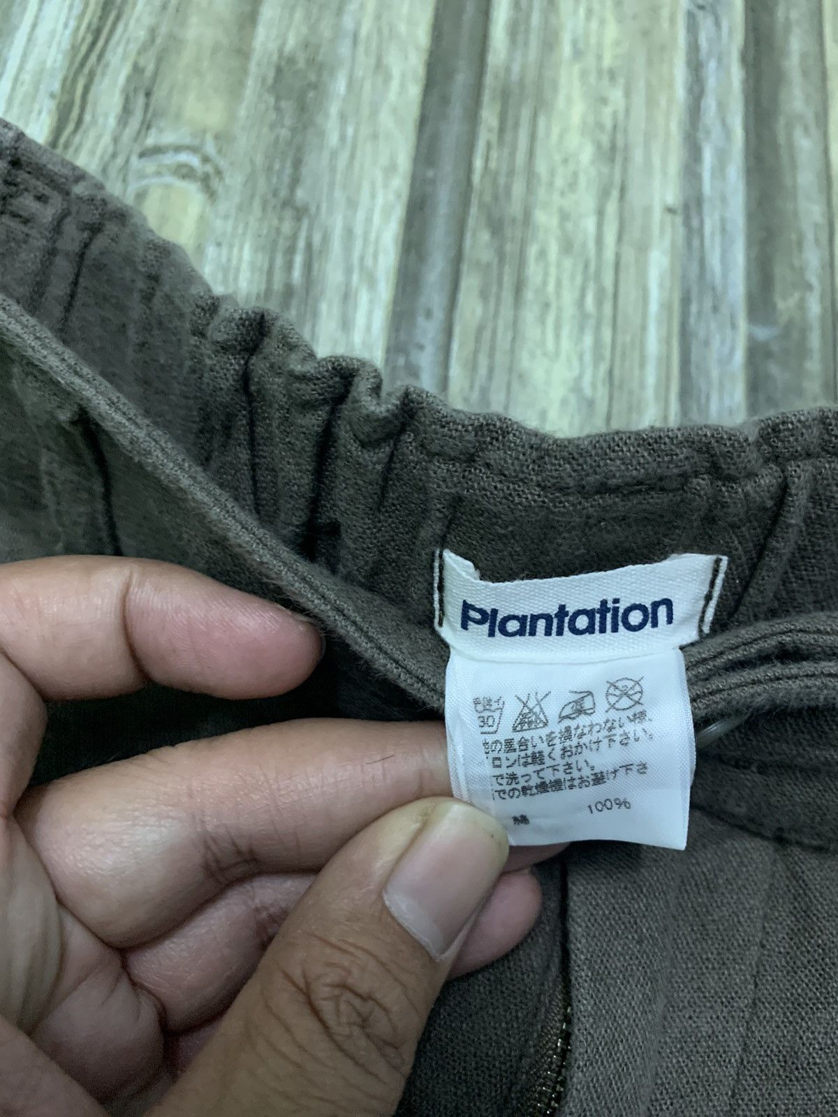 Issey Miyake × Japanese Brand × Tsumori Chisato Nice Plantation Stretchable Trousers Pants Size US 30 / EU 46 - 7 Thumbnail