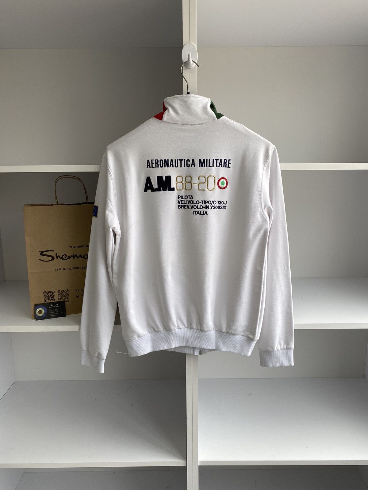 Designer × Other × Vintage Aeronautica Militare zip hoodie Size US XL / EU 56 / 4 - 5 Thumbnail
