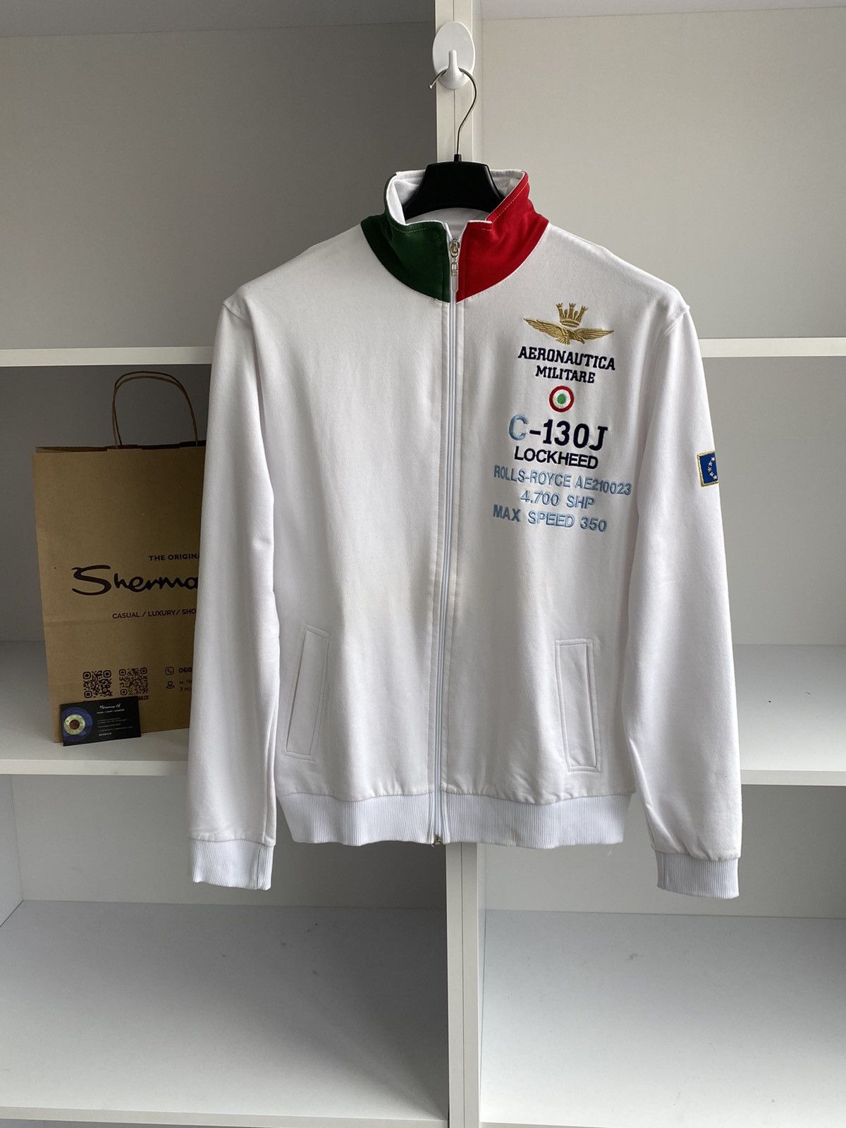 Designer × Other × Vintage Aeronautica Militare zip hoodie Size US XL / EU 56 / 4 - 2 Thumbnail