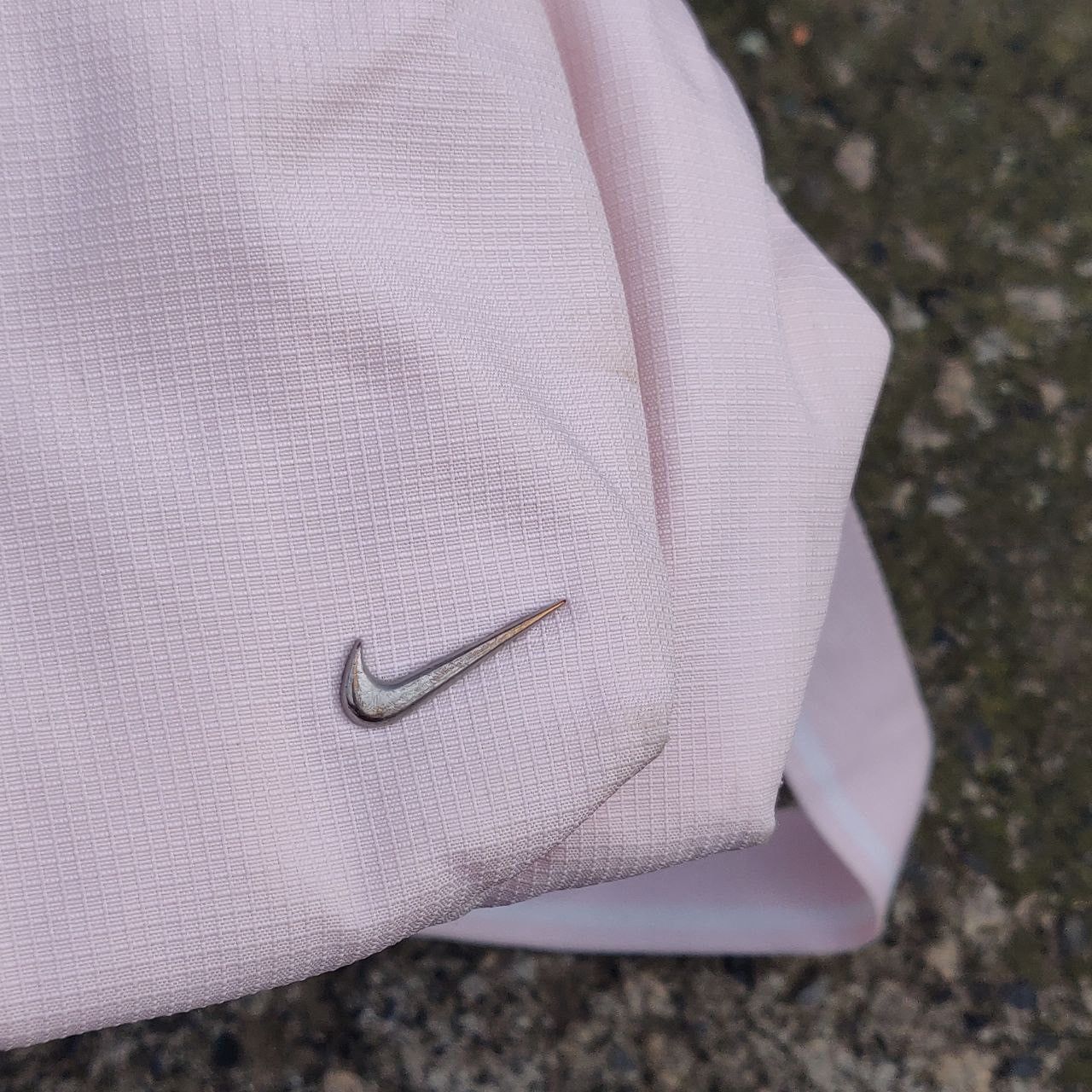 Nike × Vintage Nike Vintage Y2K Pink Shoulder Bag Metal Swoosh Size ONE SIZE - 9 Thumbnail