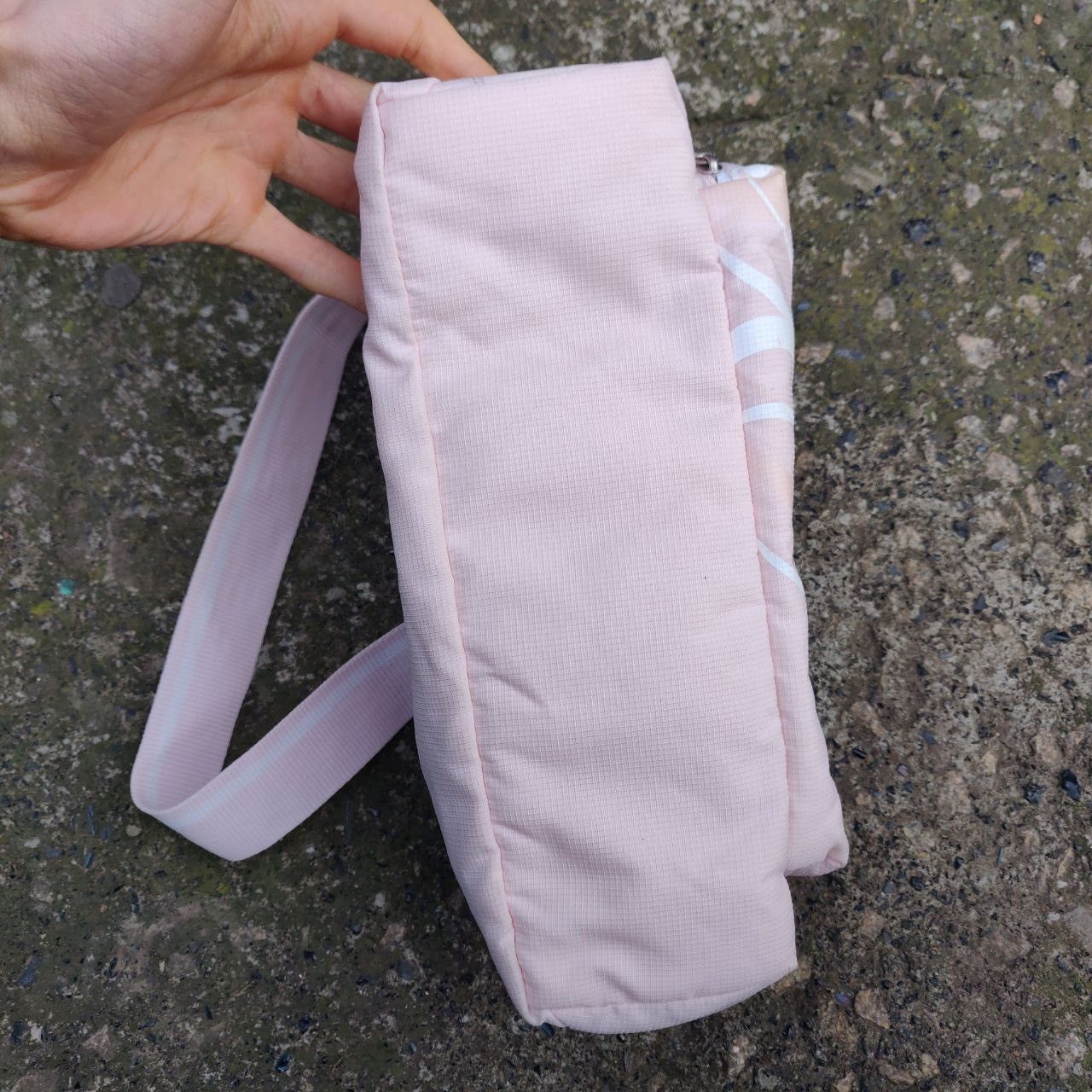 Nike × Vintage Nike Vintage Y2K Pink Shoulder Bag Metal Swoosh Size ONE SIZE - 5 Thumbnail