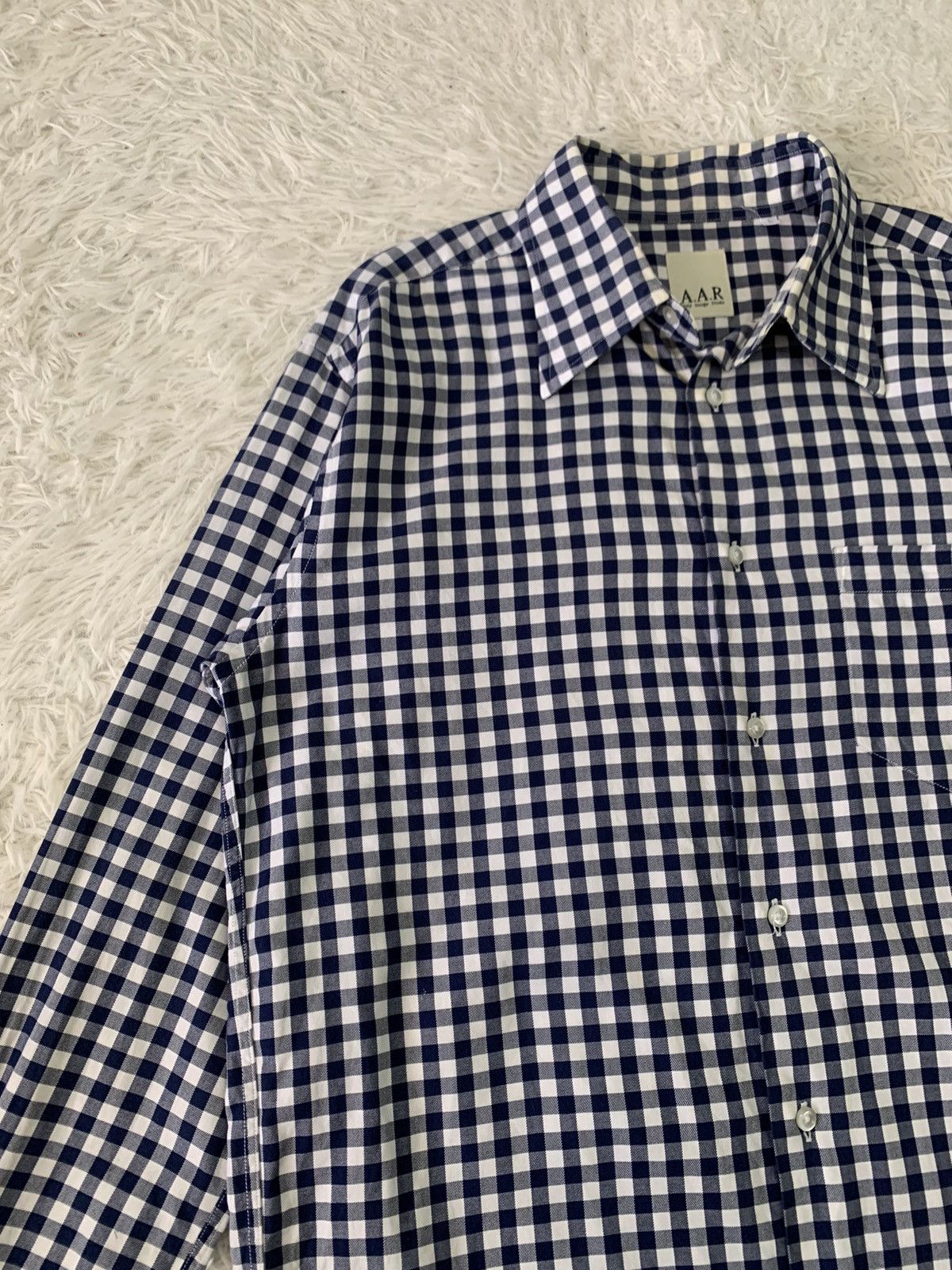 Yohji Yamamoto A.A.R Yohji Design Studio Buttons Up Long Sleeve Shirt Size US L / EU 52-54 / 3 - 6 Thumbnail