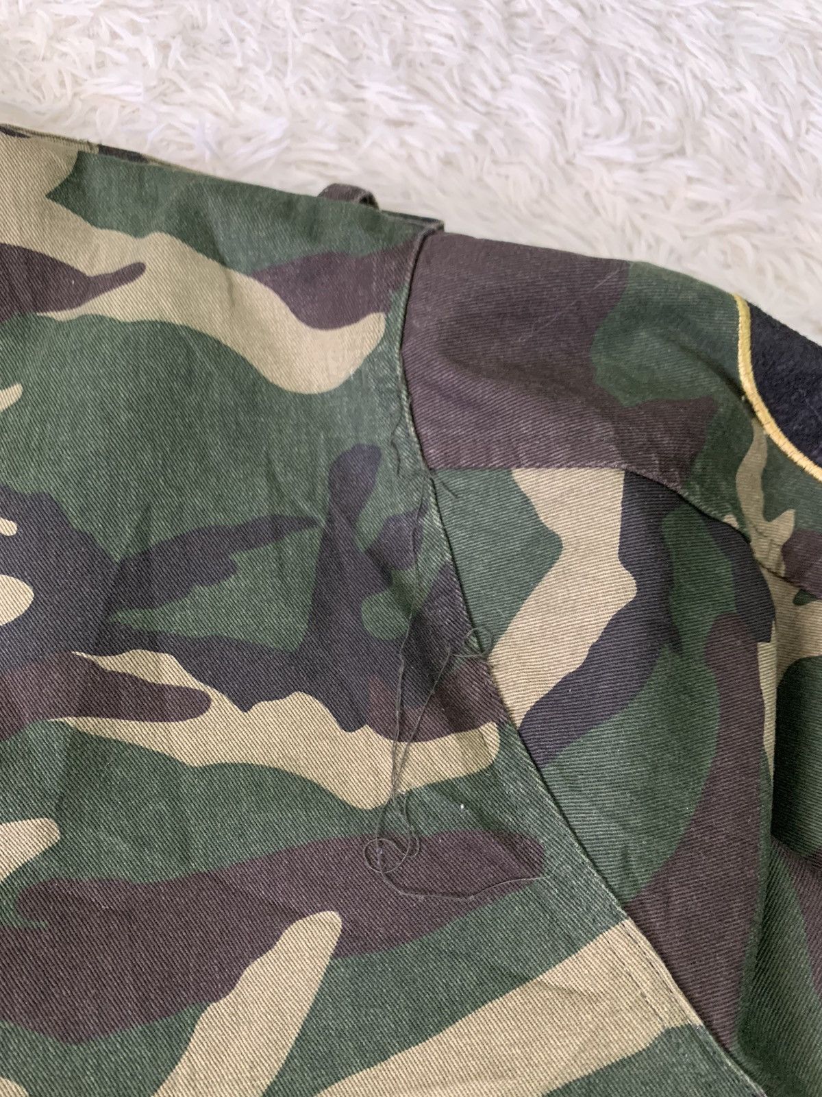 Japanese Brand Nice Art Rocket Lay Low Camo Military Jacket Hooded Size US XXL / EU 58 / 5 - 7 Thumbnail