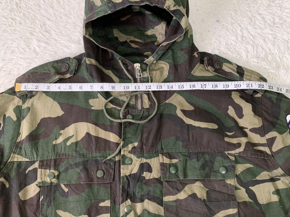 Japanese Brand Nice Art Rocket Lay Low Camo Military Jacket Hooded Size US XXL / EU 58 / 5 - 11 Thumbnail