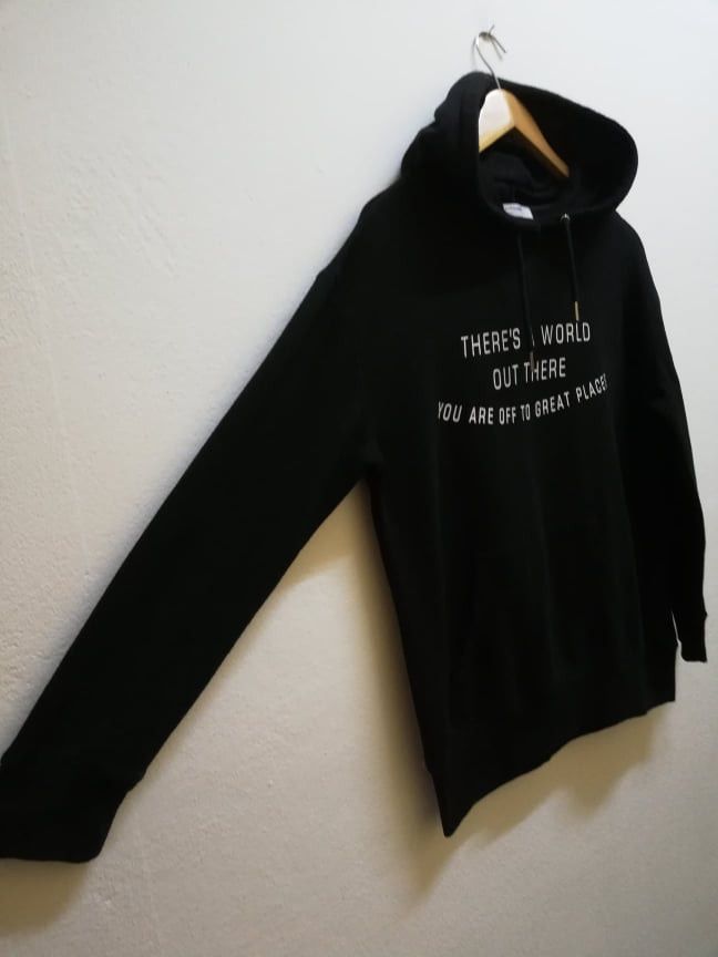14th Addiction Japanese Brand Back Number Hoodie Rare LGB/POEM Size US L / EU 52-54 / 3 - 3 Thumbnail