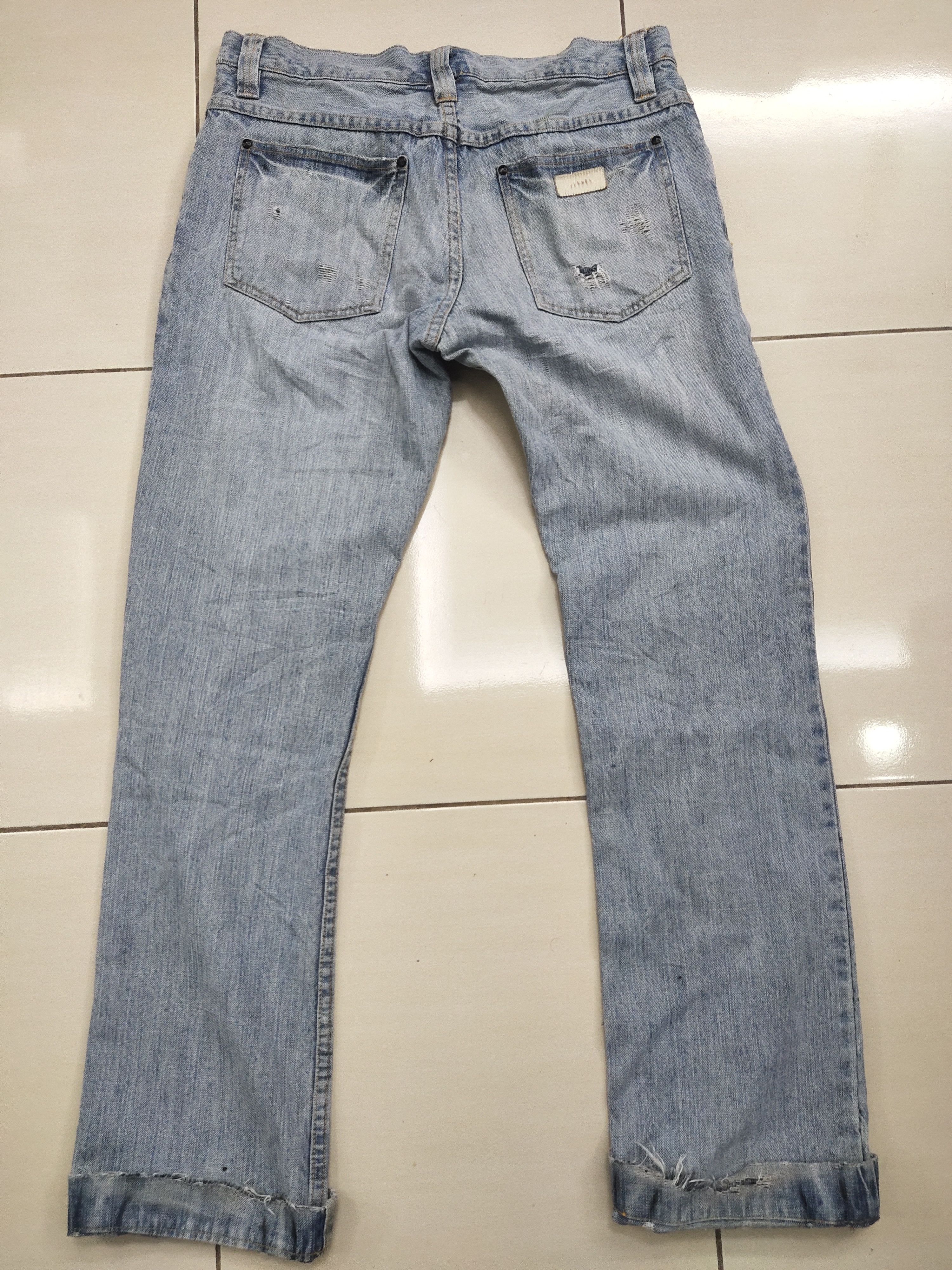 JUN MEN Japanese Brand Jun men Distressed Jeans Size US 34 / EU 50 - 5 Thumbnail