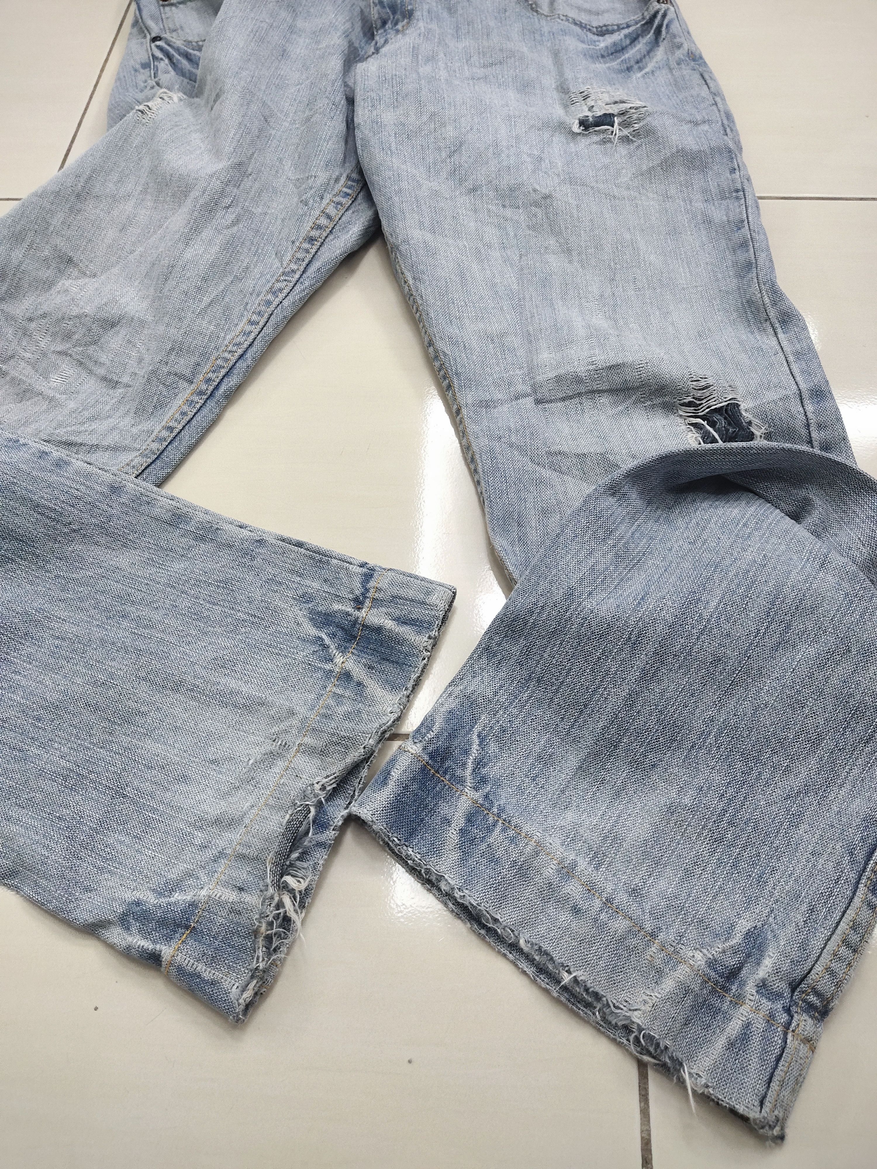 JUN MEN Japanese Brand Jun men Distressed Jeans Size US 34 / EU 50 - 6 Thumbnail