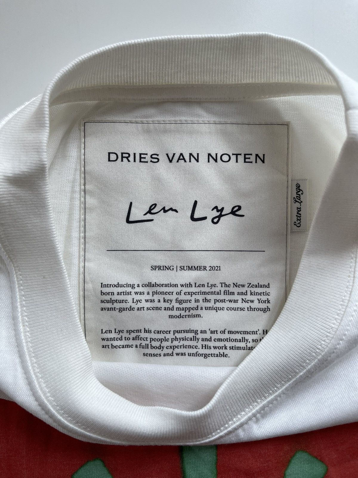 Dries Van Noten Dries Van Noten x Len Lye Heli t-shirt Size US XL / EU 56 / 4 - 6 Thumbnail